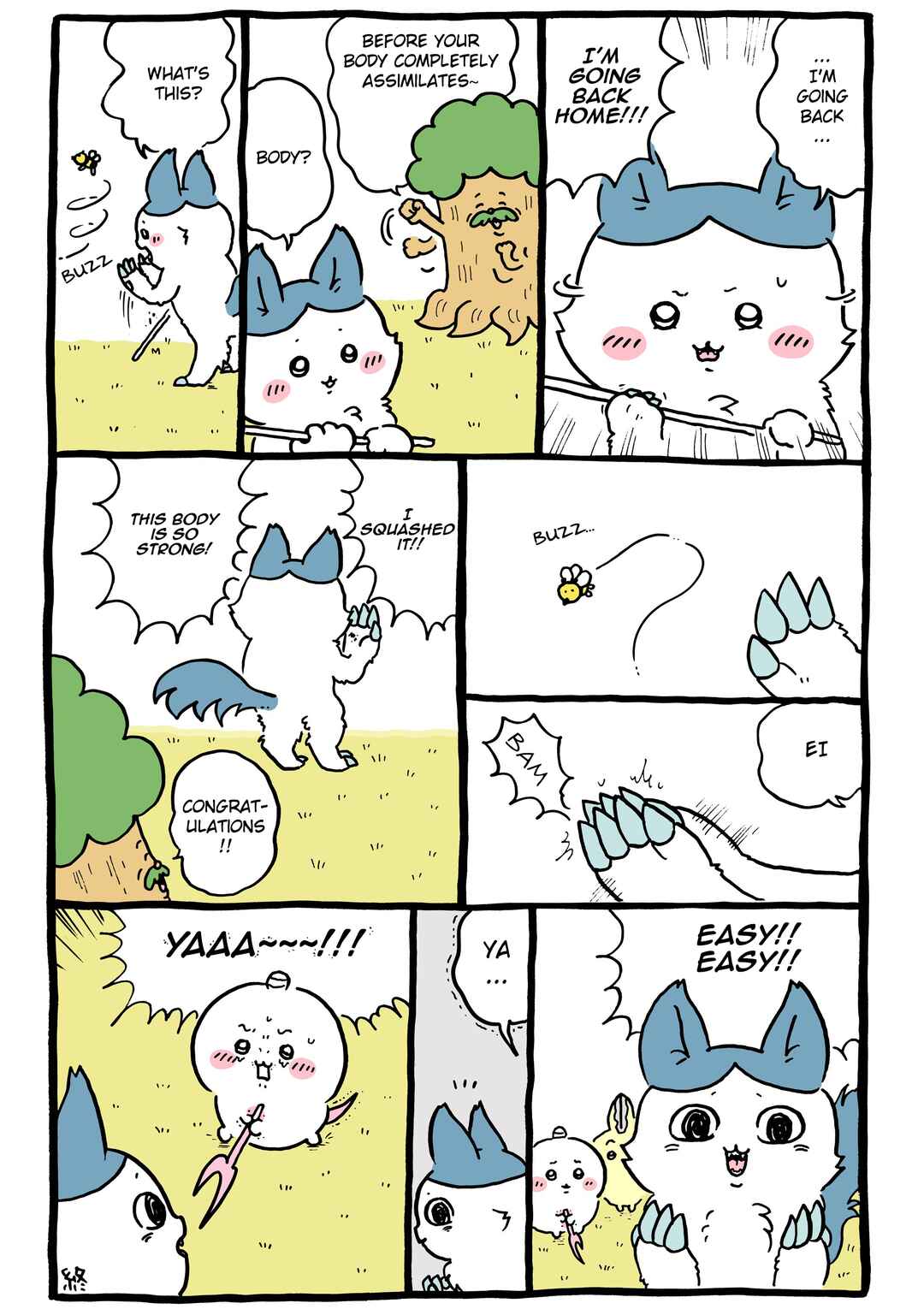 Page 1 Chapter 851 Chiikawa: Nanka Chiisakute Kawaii Yatsu (Webcomic Pages)