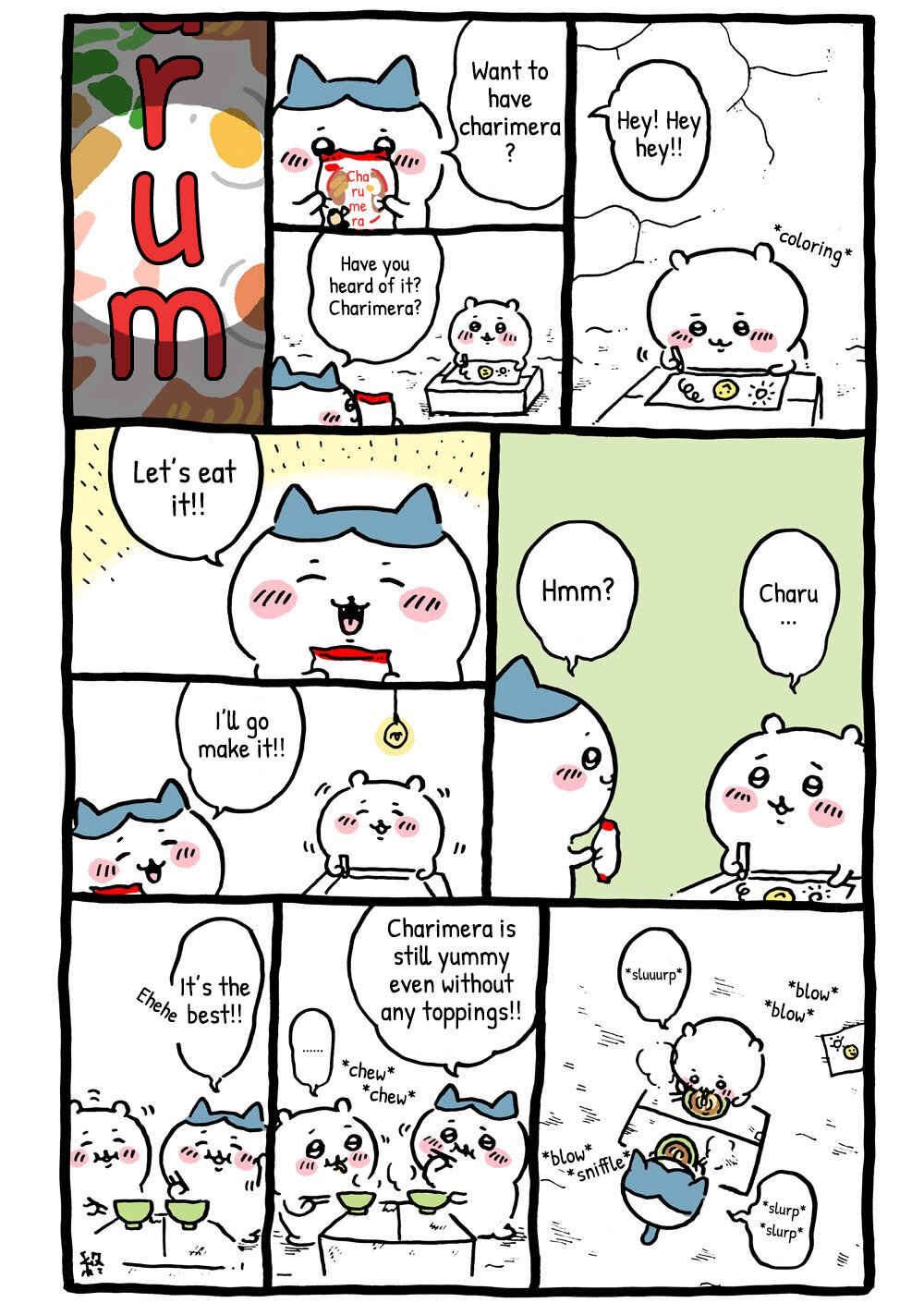 Page 1 Chapter 38 Chiikawa: Nanka Chiisakute Kawaii Yatsu (Webcomic Pages)