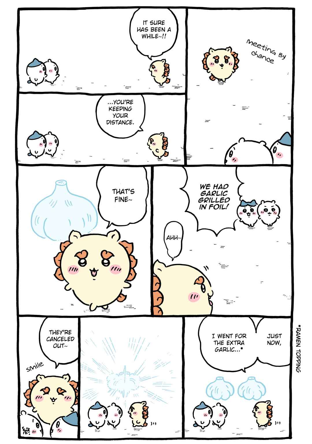 Page 1 Chapter 1086 Chiikawa: Nanka Chiisakute Kawaii Yatsu (Webcomic Pages)