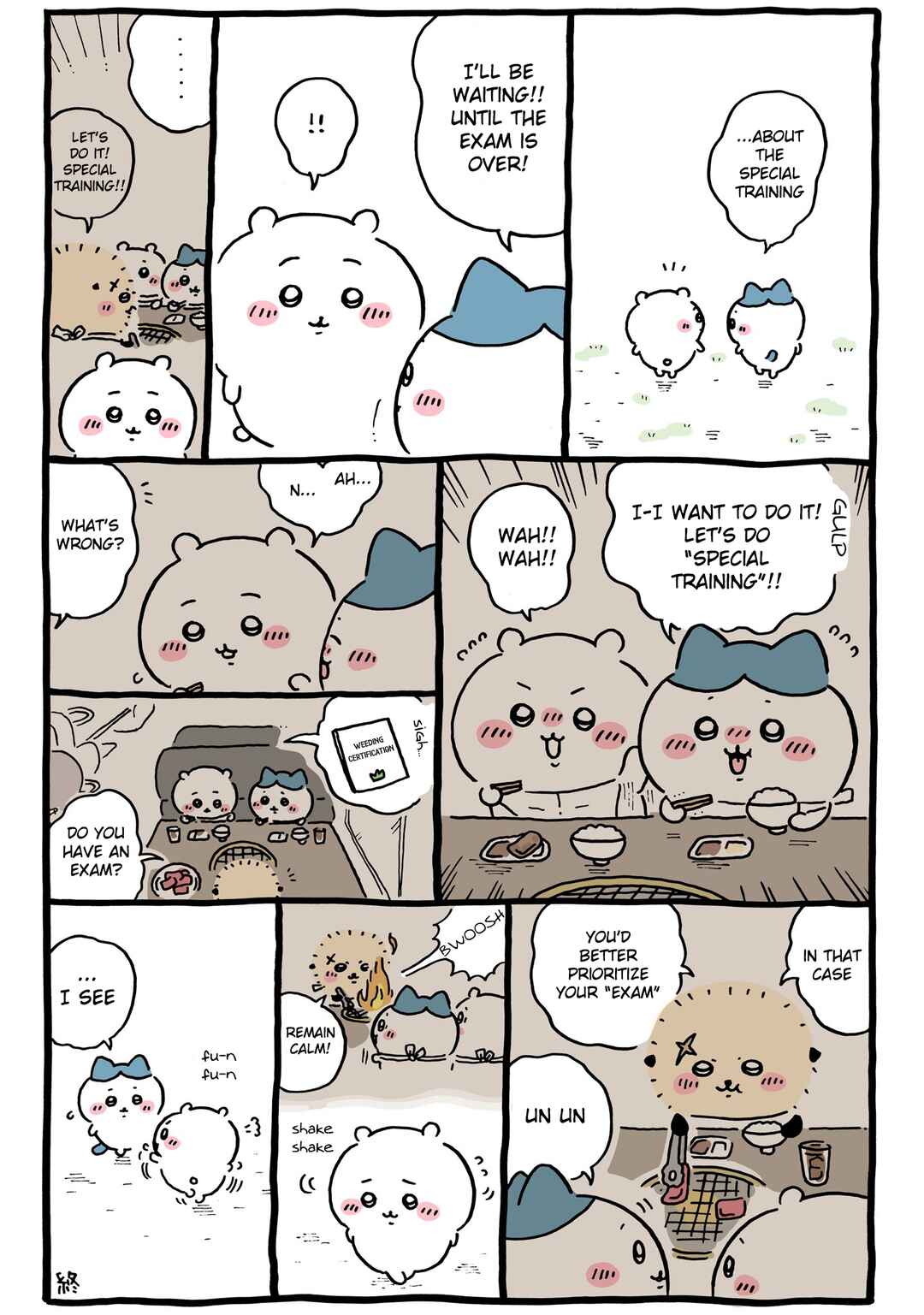 Page 1 Chapter 604 Chiikawa: Nanka Chiisakute Kawaii Yatsu (Webcomic Pages)
