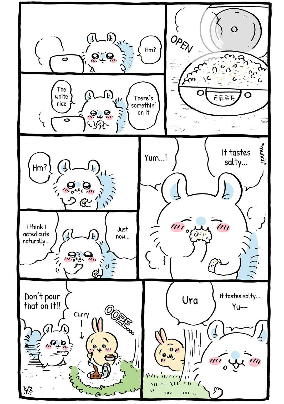 Page 1 Chapter 182 Chiikawa: Nanka Chiisakute Kawaii Yatsu (Webcomic Pages)