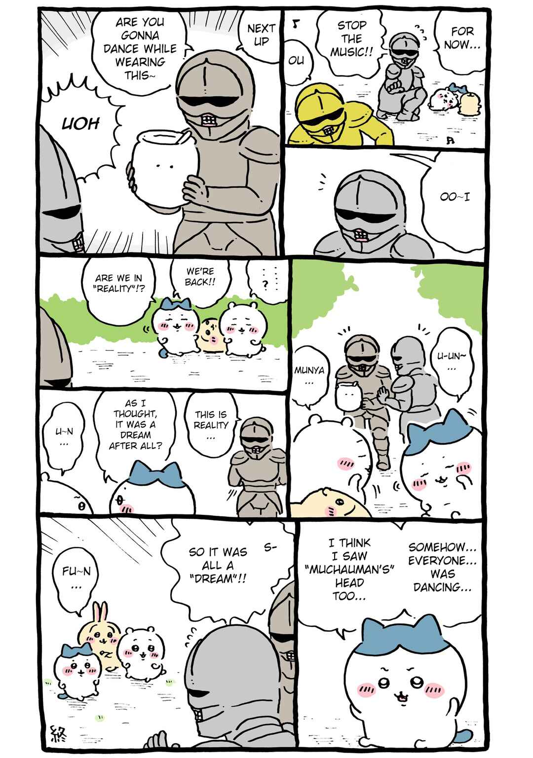 Page 1 Chapter 330 Chiikawa: Nanka Chiisakute Kawaii Yatsu (Webcomic Pages)