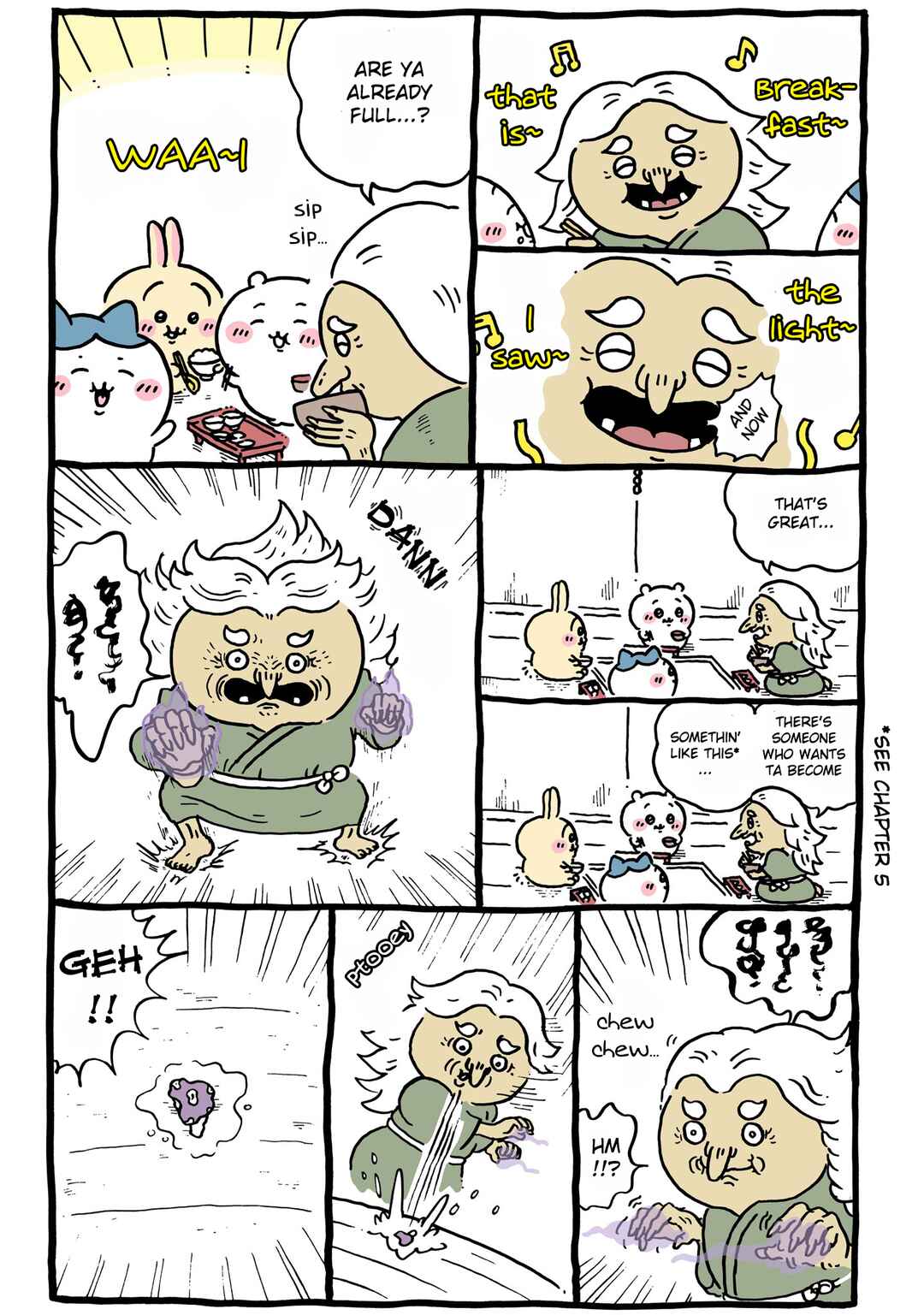Page 1 Chapter 570 Chiikawa: Nanka Chiisakute Kawaii Yatsu (Webcomic Pages)
