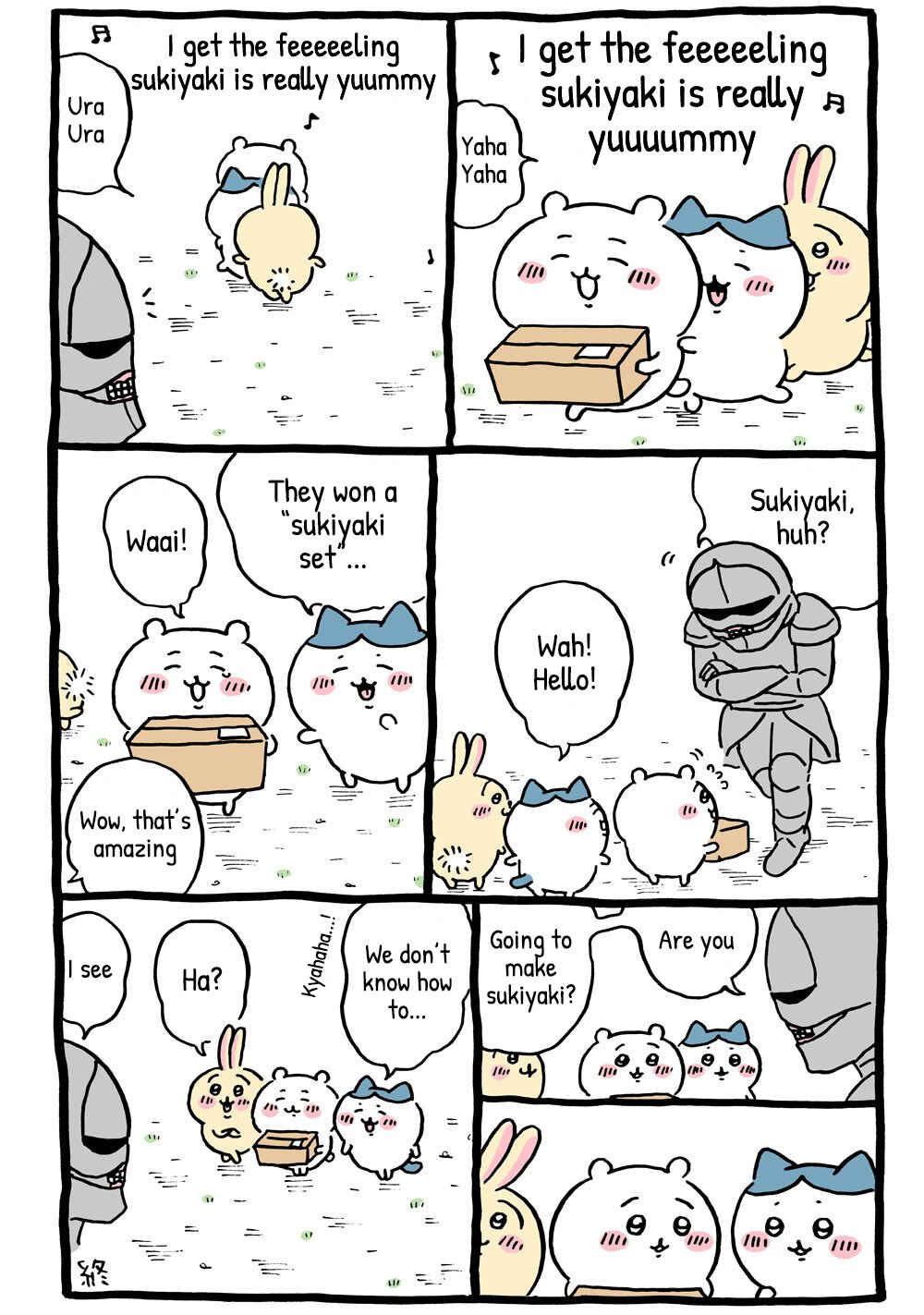 Page 1 Chapter 160 Chiikawa: Nanka Chiisakute Kawaii Yatsu (Webcomic Pages)