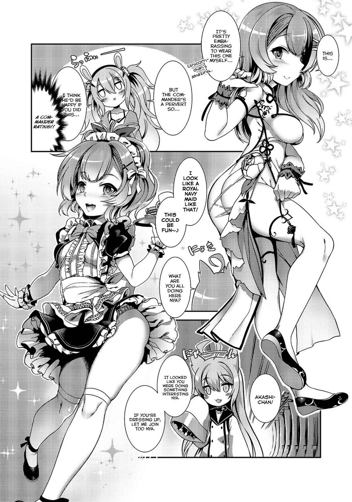 Page 4 Chapter 2 Azur Lane Comic à la Carte
