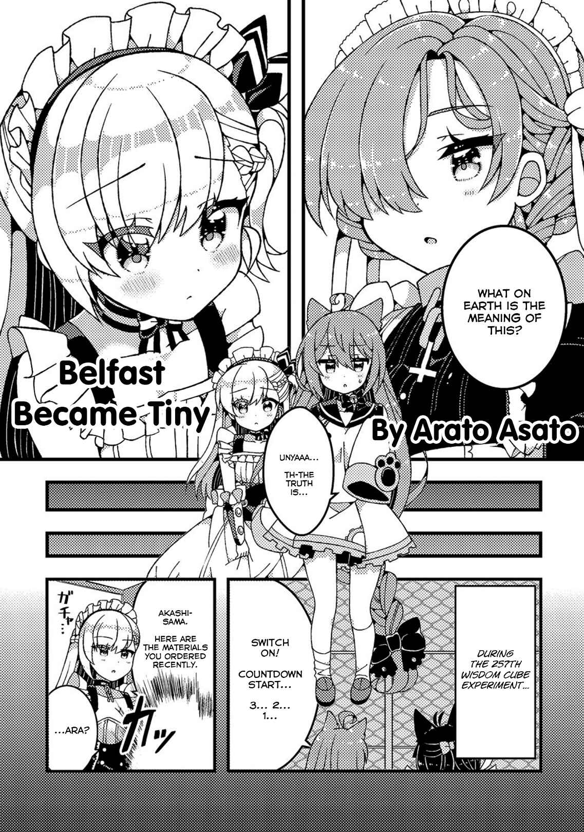 Page 1 Chapter 8 Azur Lane Comic à la Carte