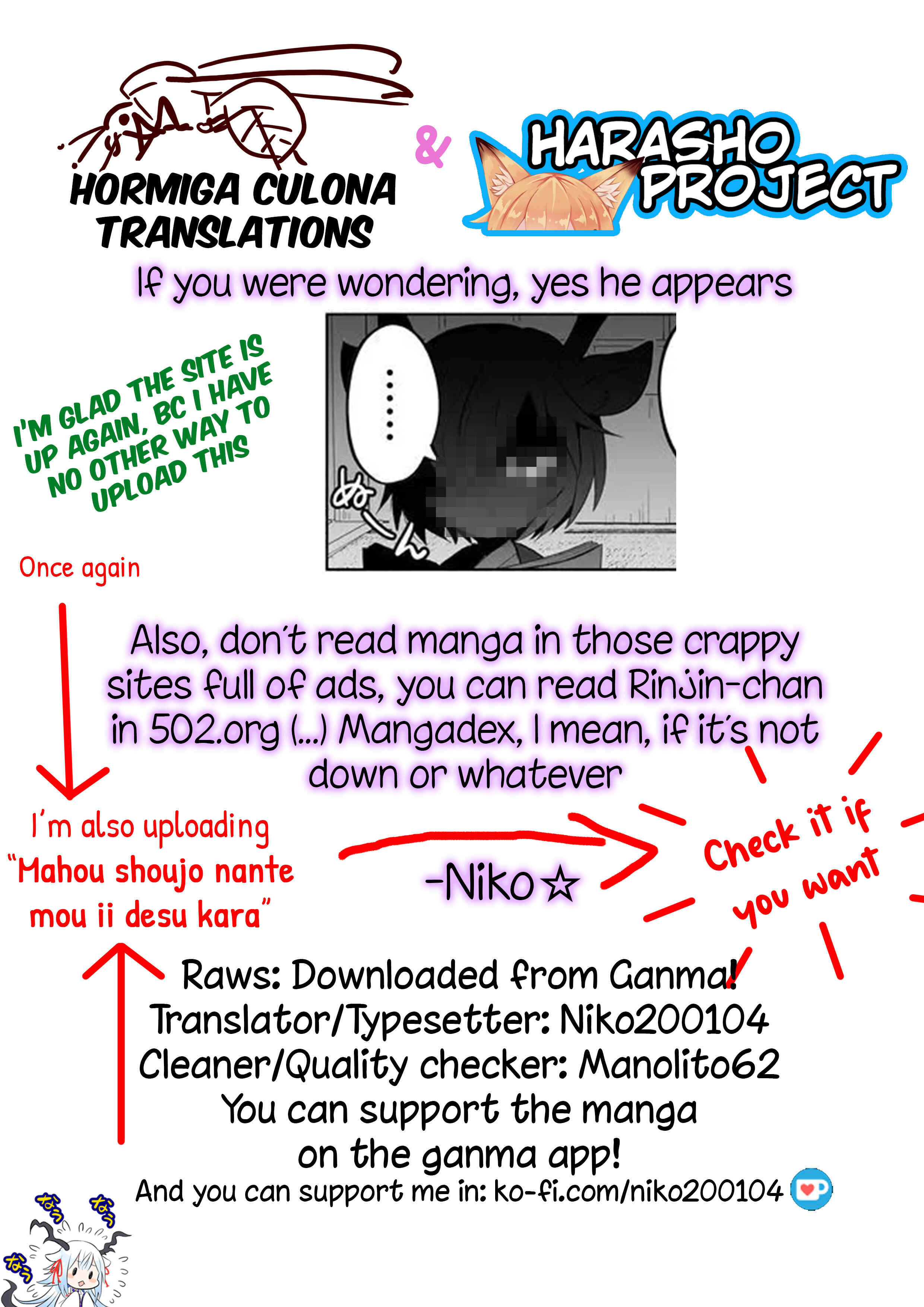 Page 6 Chapter 37 Rinjin-chan ga Shinpai