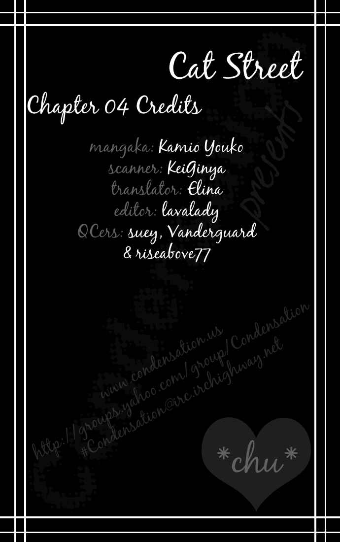 Page 1 Chapter 4 Cat Street