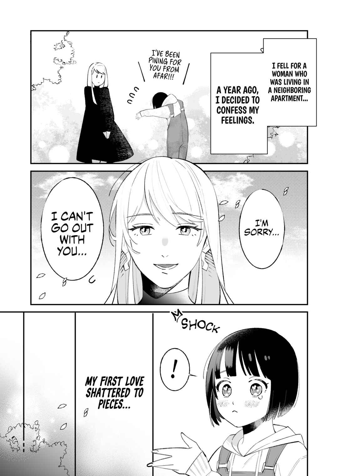 Page 1 Chapter 1 The Lady I Confessed to Was a Man