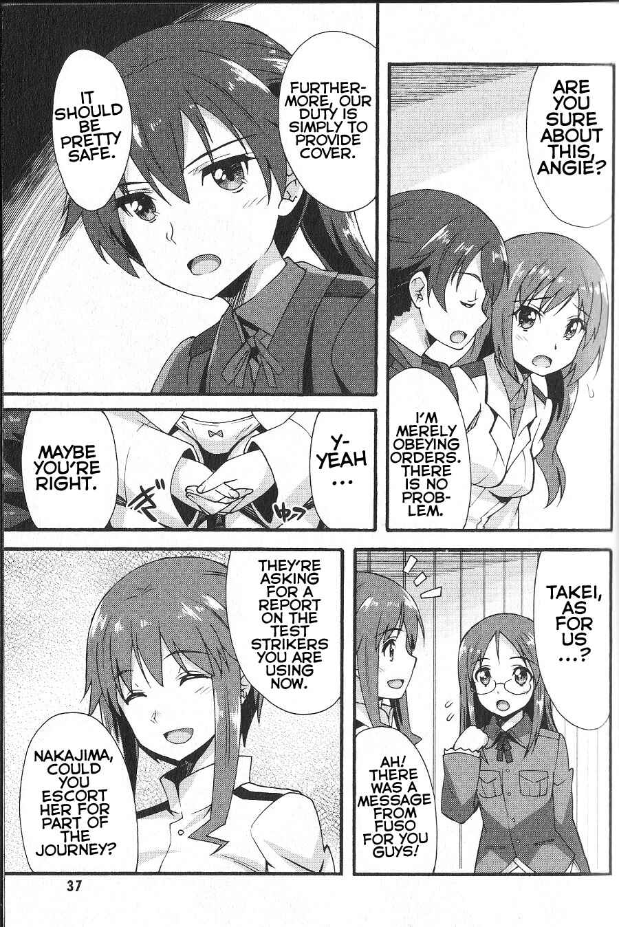 Page 12 Chapter 8 Strike Witches: Crimson Witches