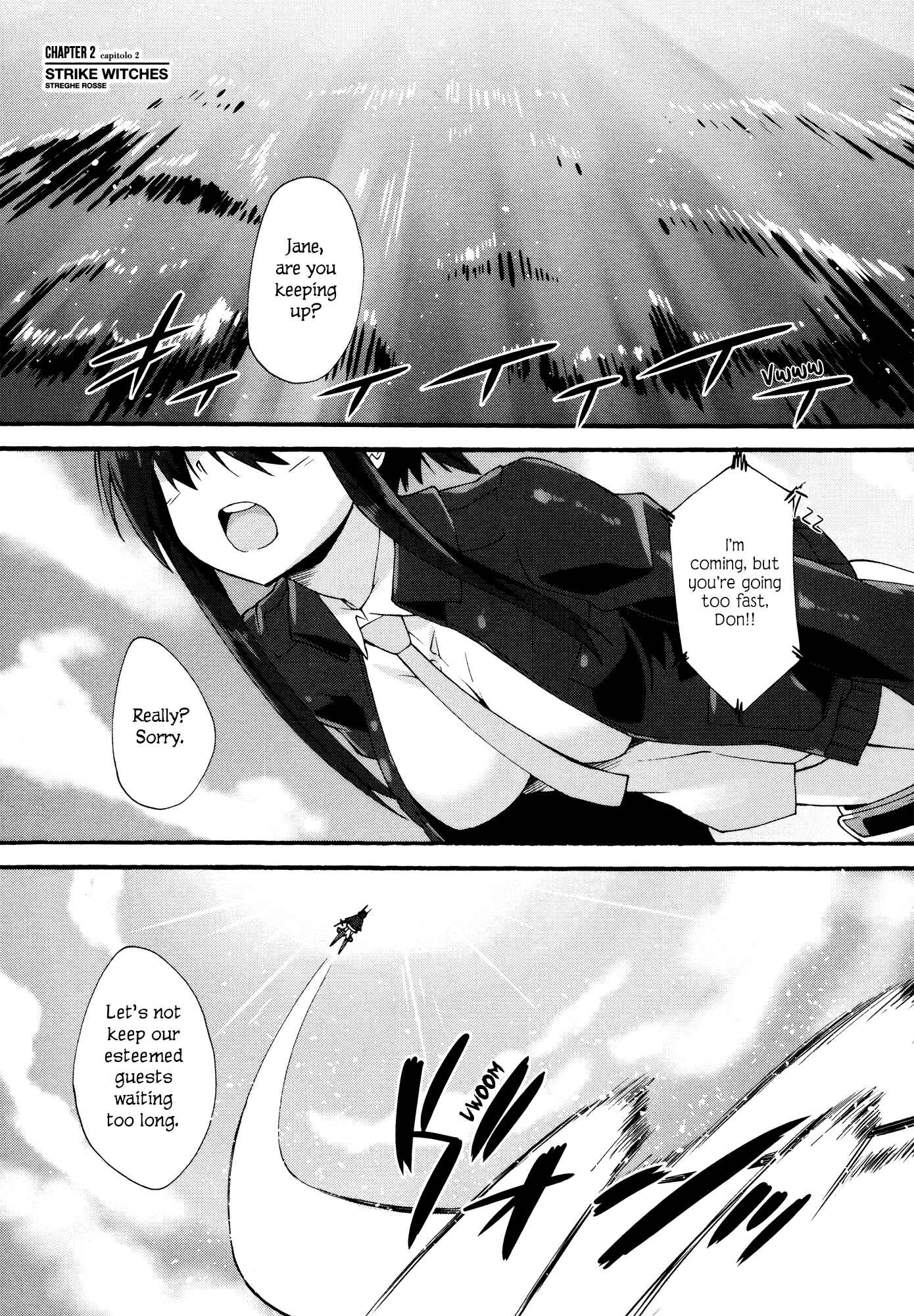 Page 1 Chapter 2 Strike Witches: Crimson Witches