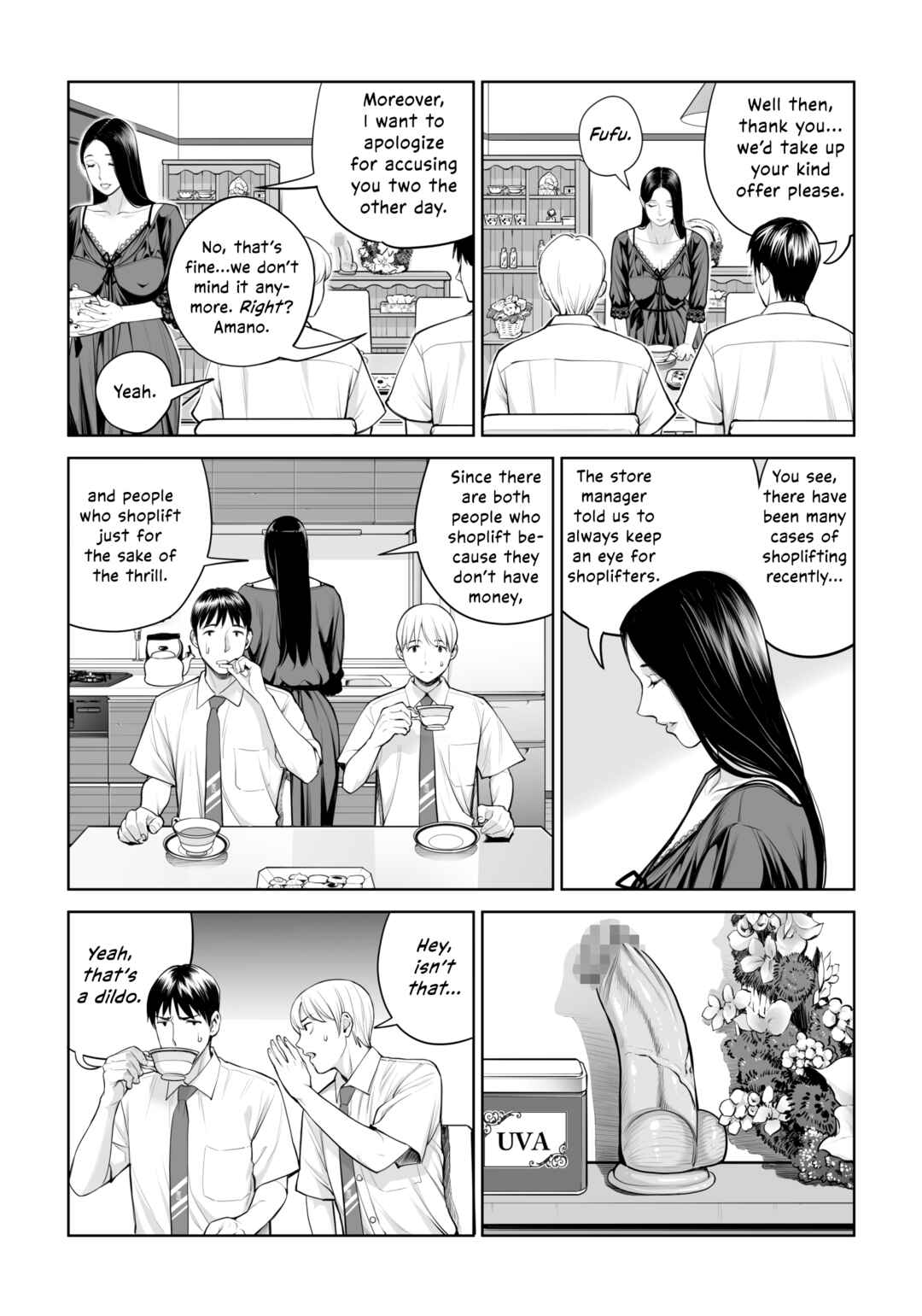 Page 23 Chapter Unknown_998a Kurokami Onna no Fudeoroshi ~Himitsu no Heya de Nakadashi Sasete Ageru wa~