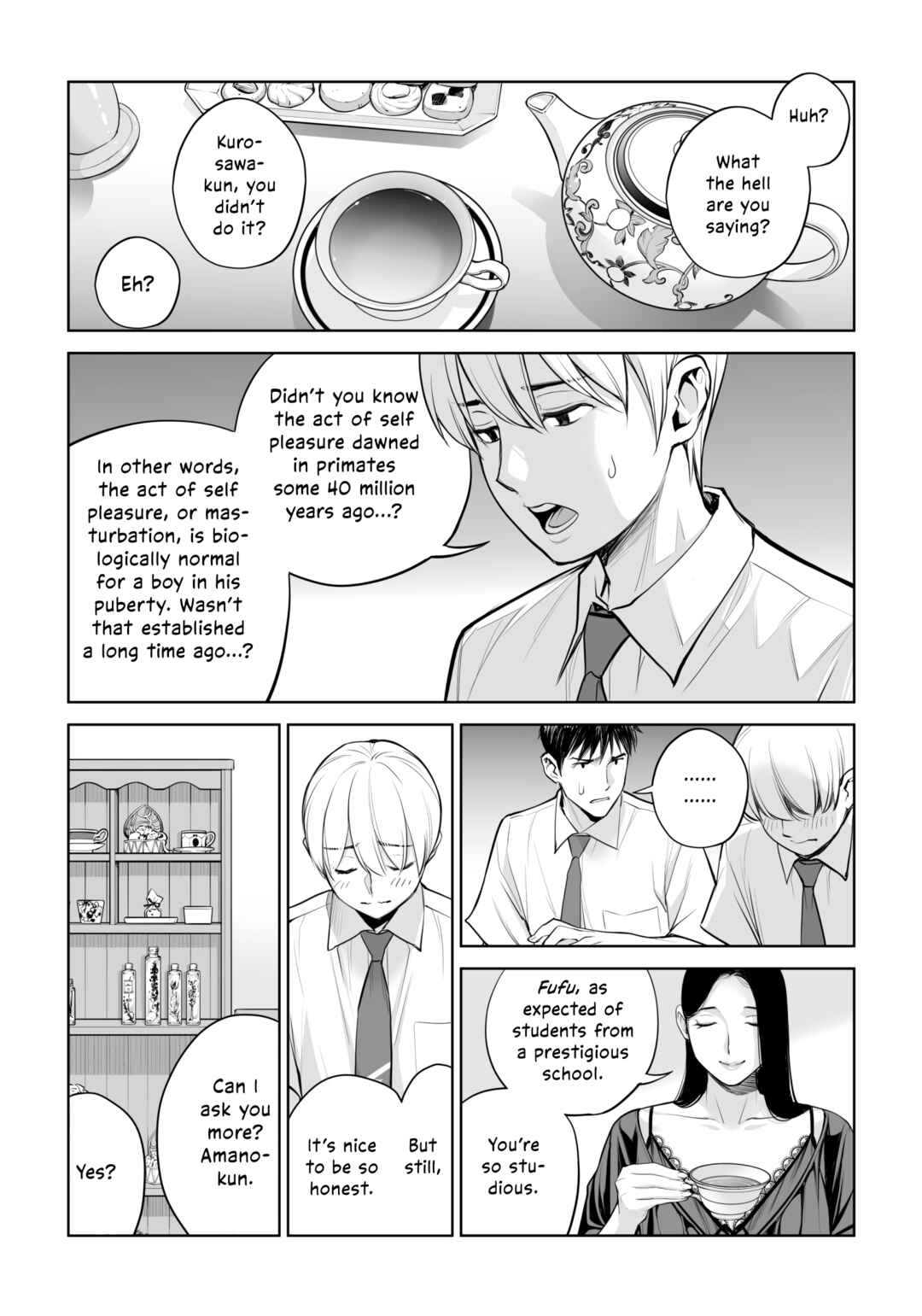 Page 26 Chapter Unknown_998a Kurokami Onna no Fudeoroshi ~Himitsu no Heya de Nakadashi Sasete Ageru wa~