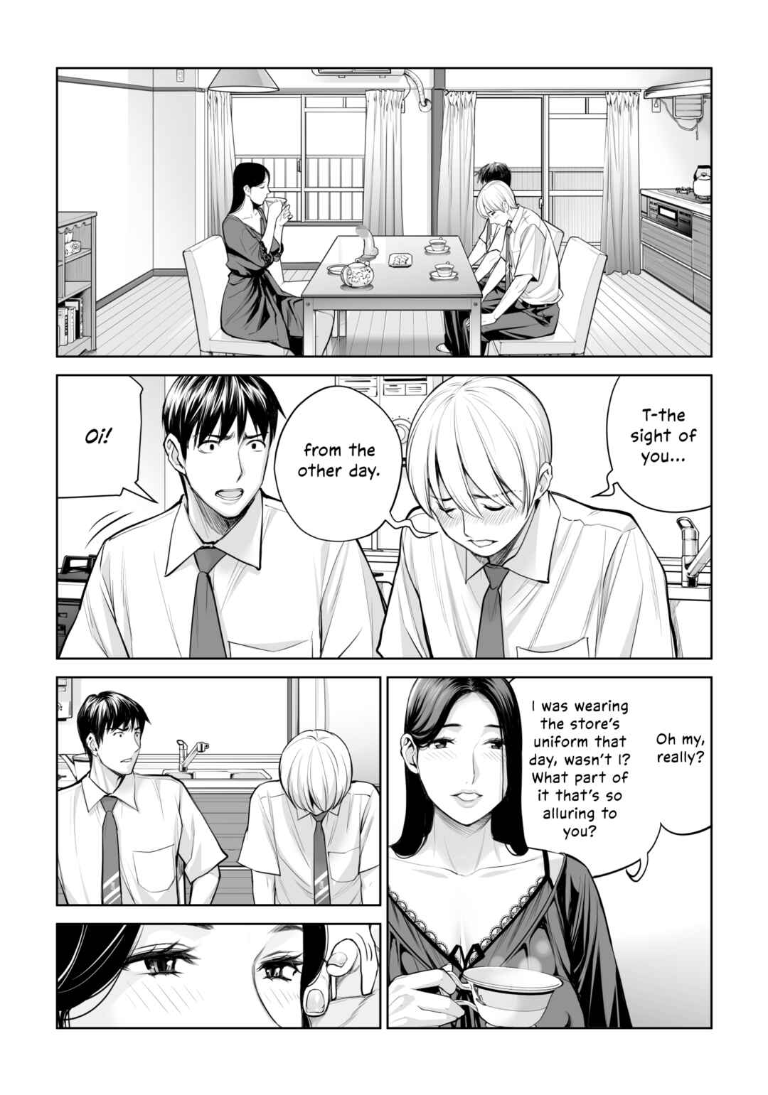 Page 28 Chapter Unknown_998a Kurokami Onna no Fudeoroshi ~Himitsu no Heya de Nakadashi Sasete Ageru wa~