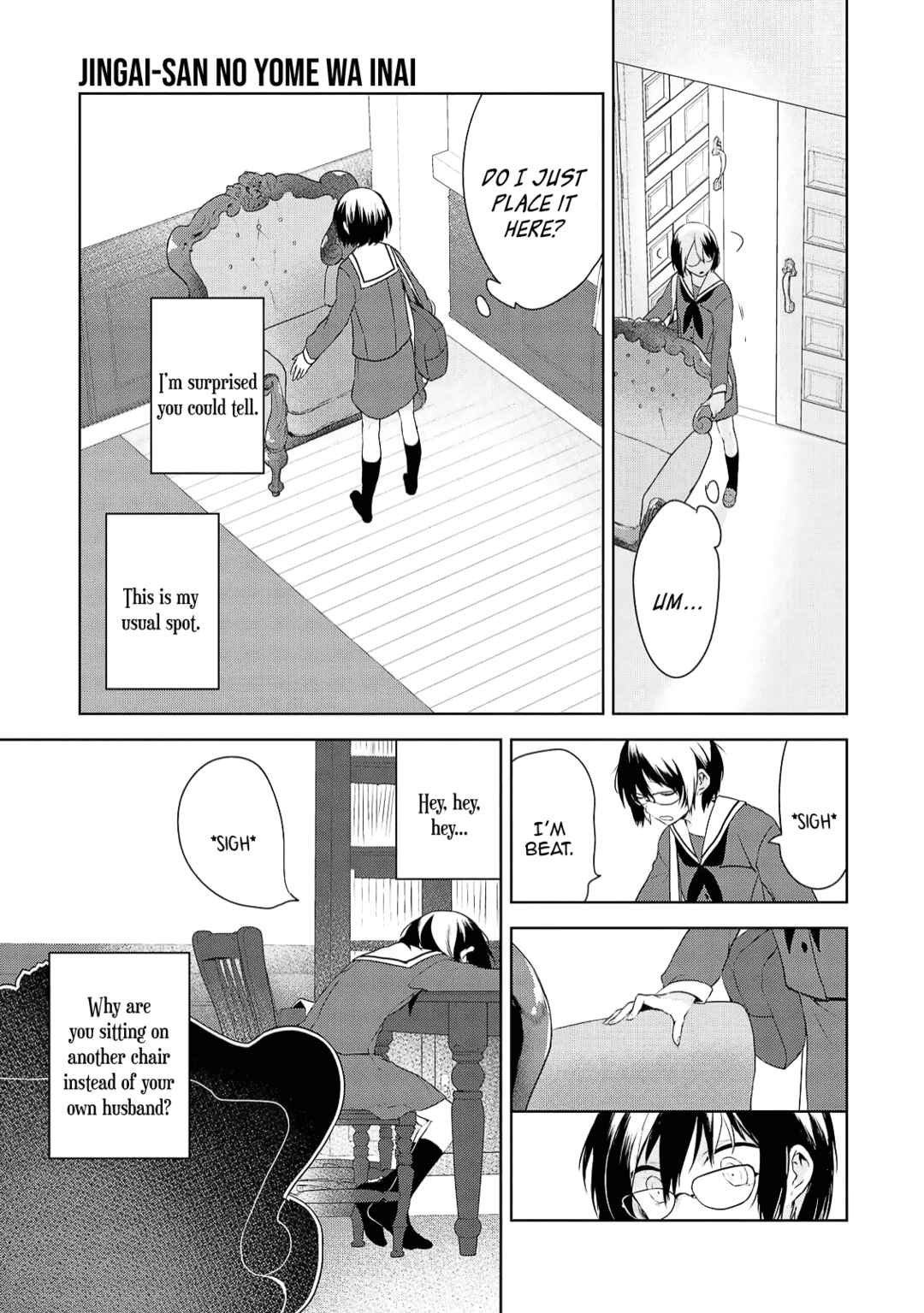 Page 5 Chapter 4 Jingai-san no Yome wa Inai