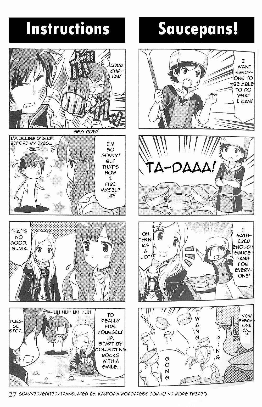 Page 4 Chapter 4 Fire Emblem: Kakusei - 4-koma Kings