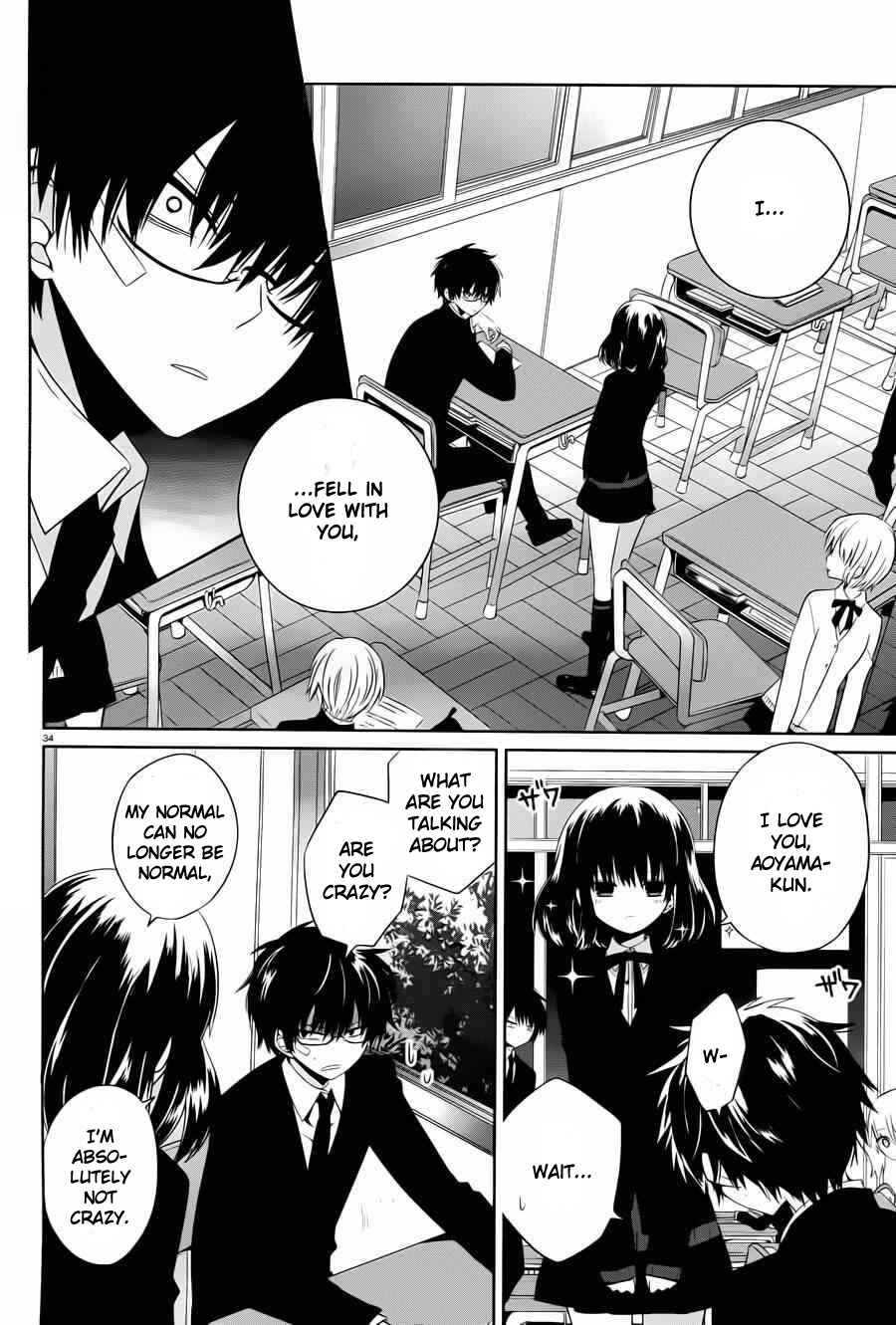 Page 34 Chapter 4 Boku to Senpai no Tekken Kousai