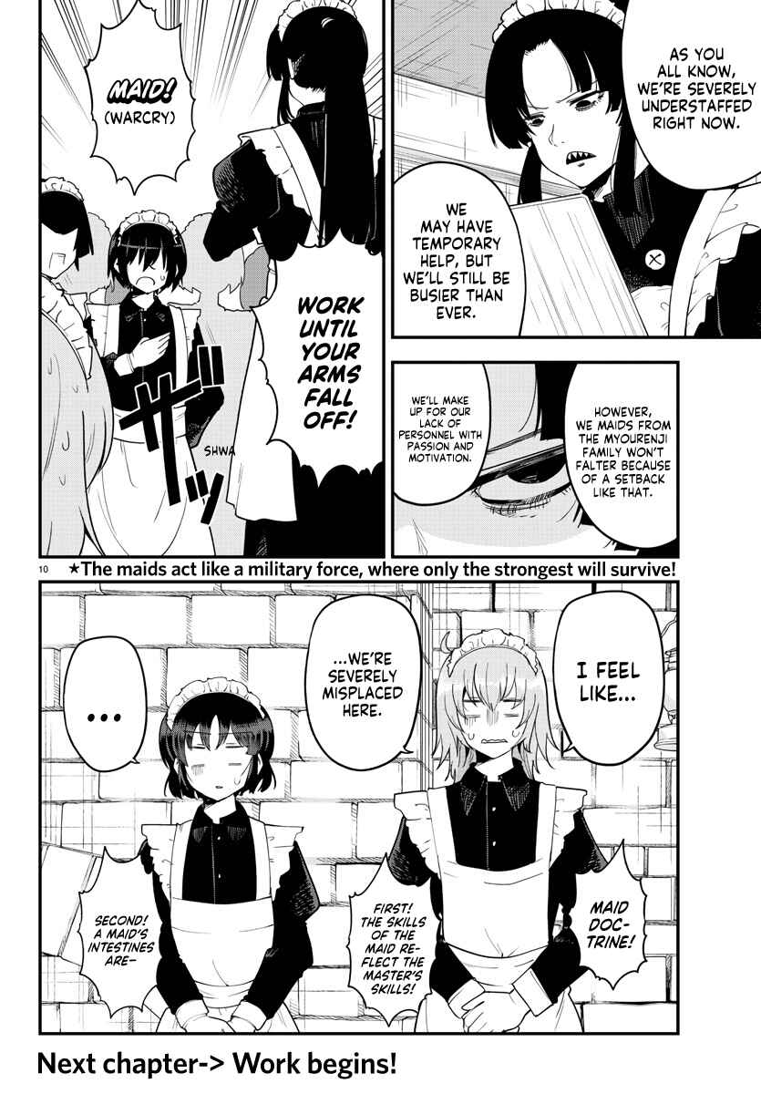 Page 11 Chapter 119 Meika-san wa Oshikorosenai