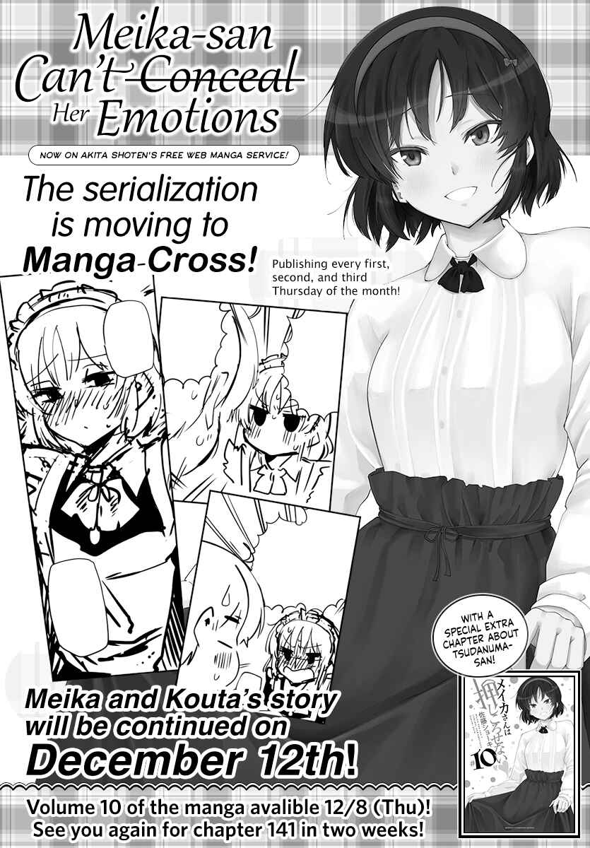 Page 1 Chapter 140 Meika-san wa Oshikorosenai