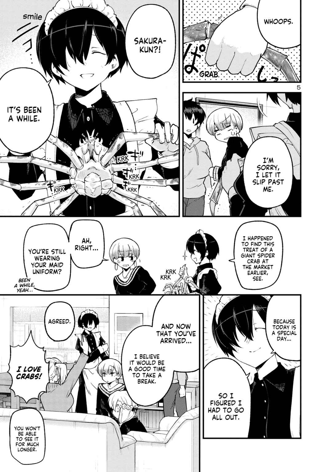 Page 5 Chapter 152 Meika-san wa Oshikorosenai