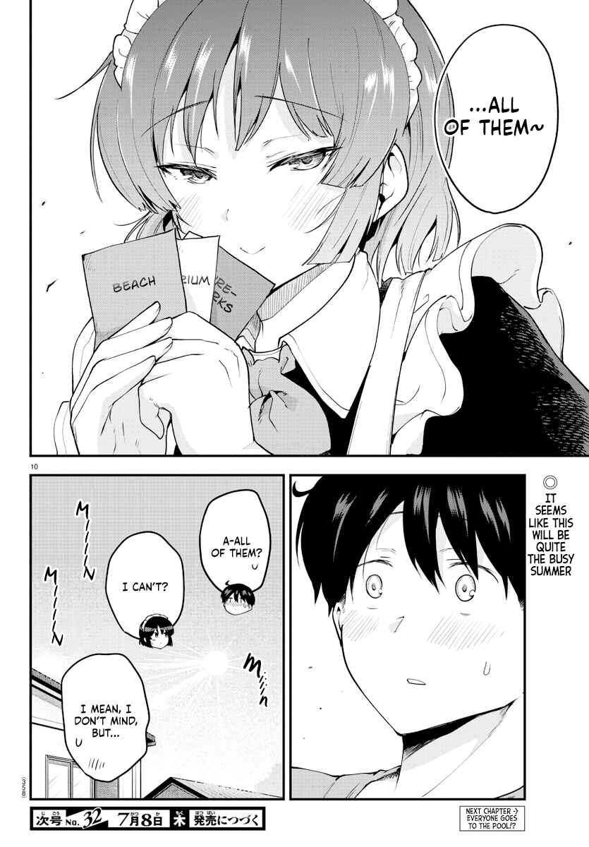 Page 10 Chapter 72 Meika-san wa Oshikorosenai