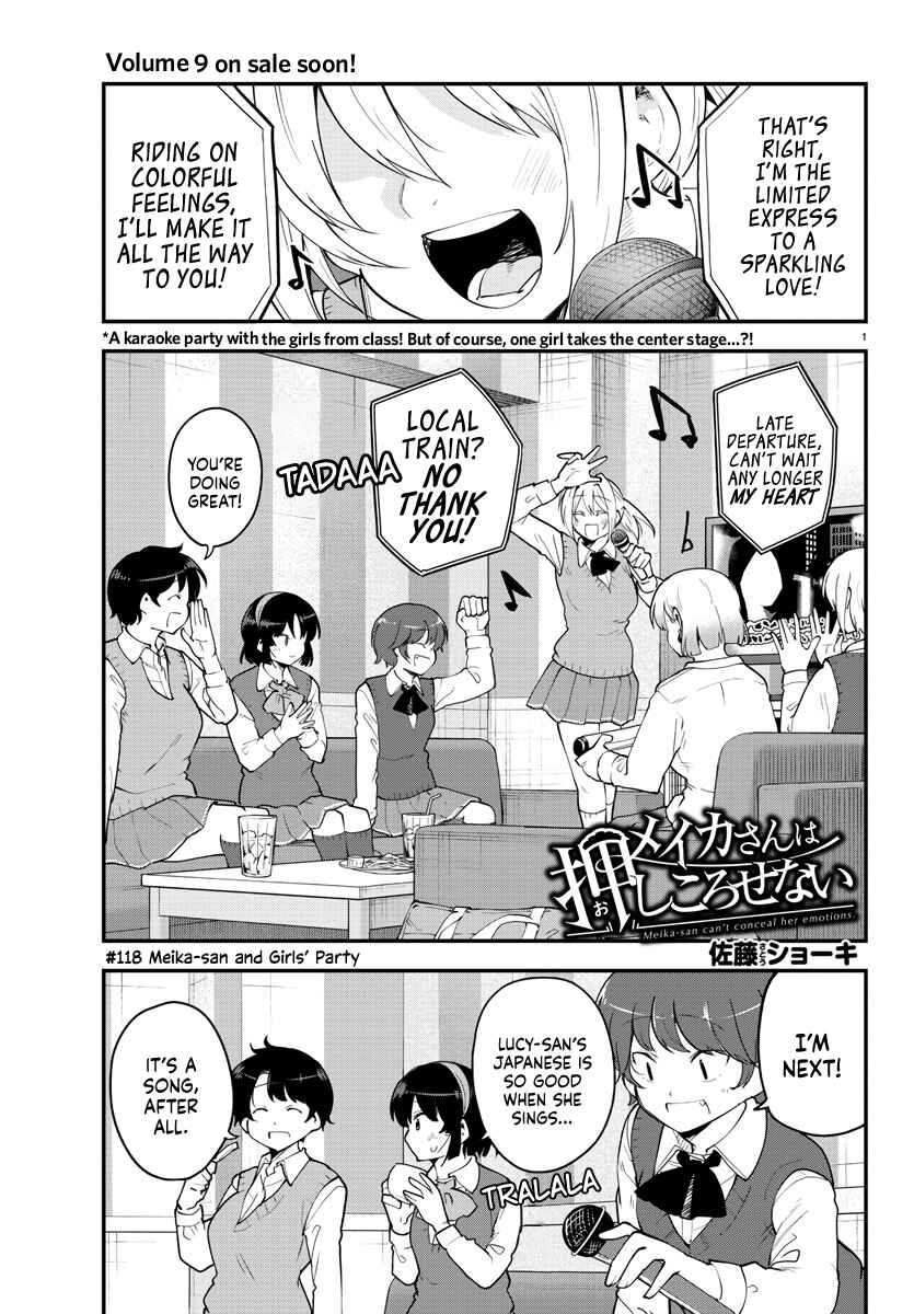 Page 1 Chapter 118 Meika-san wa Oshikorosenai