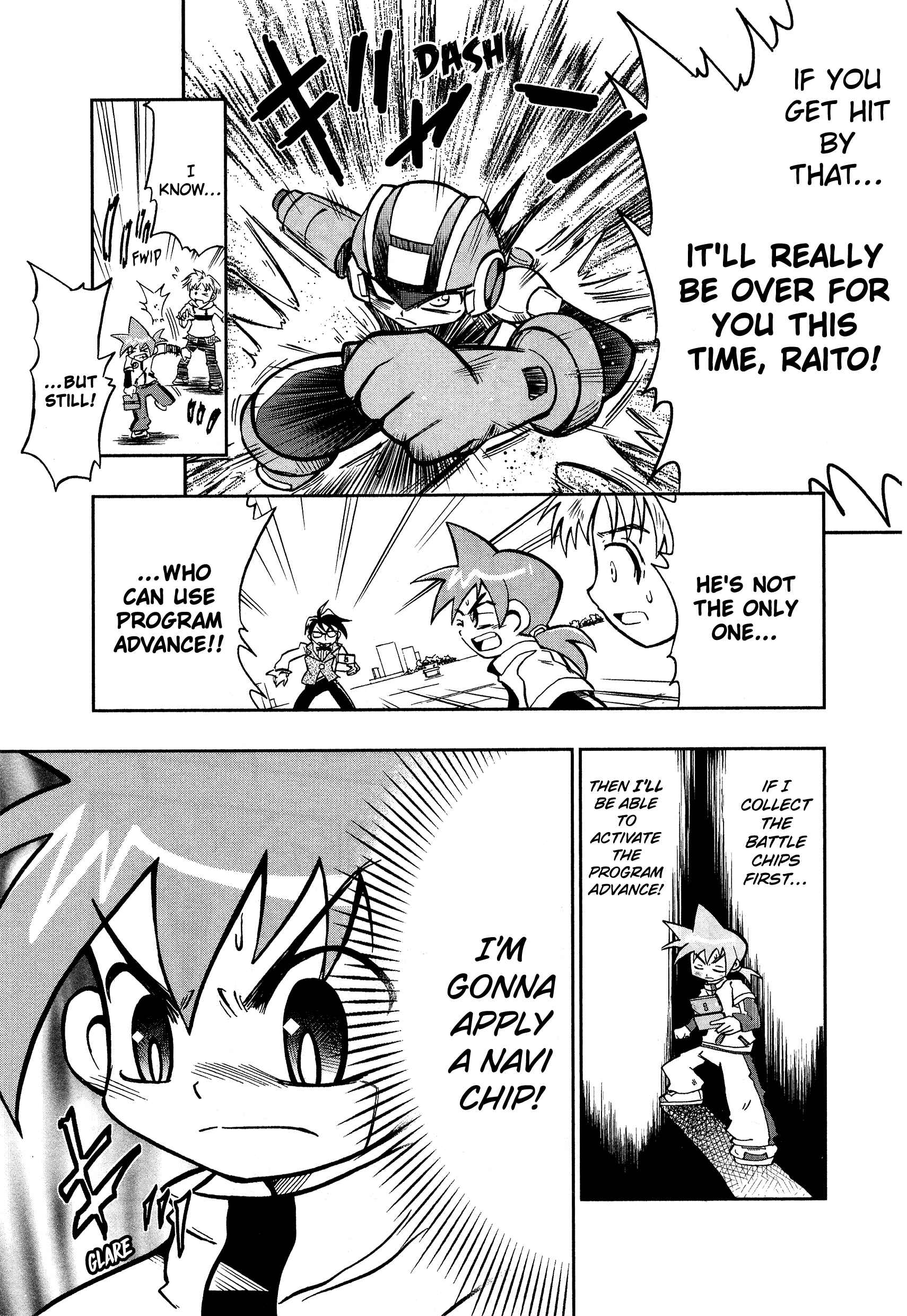 Page 21 Chapter Unknown_cd31 Mega Man Battle Network Operate Shooting Star VS