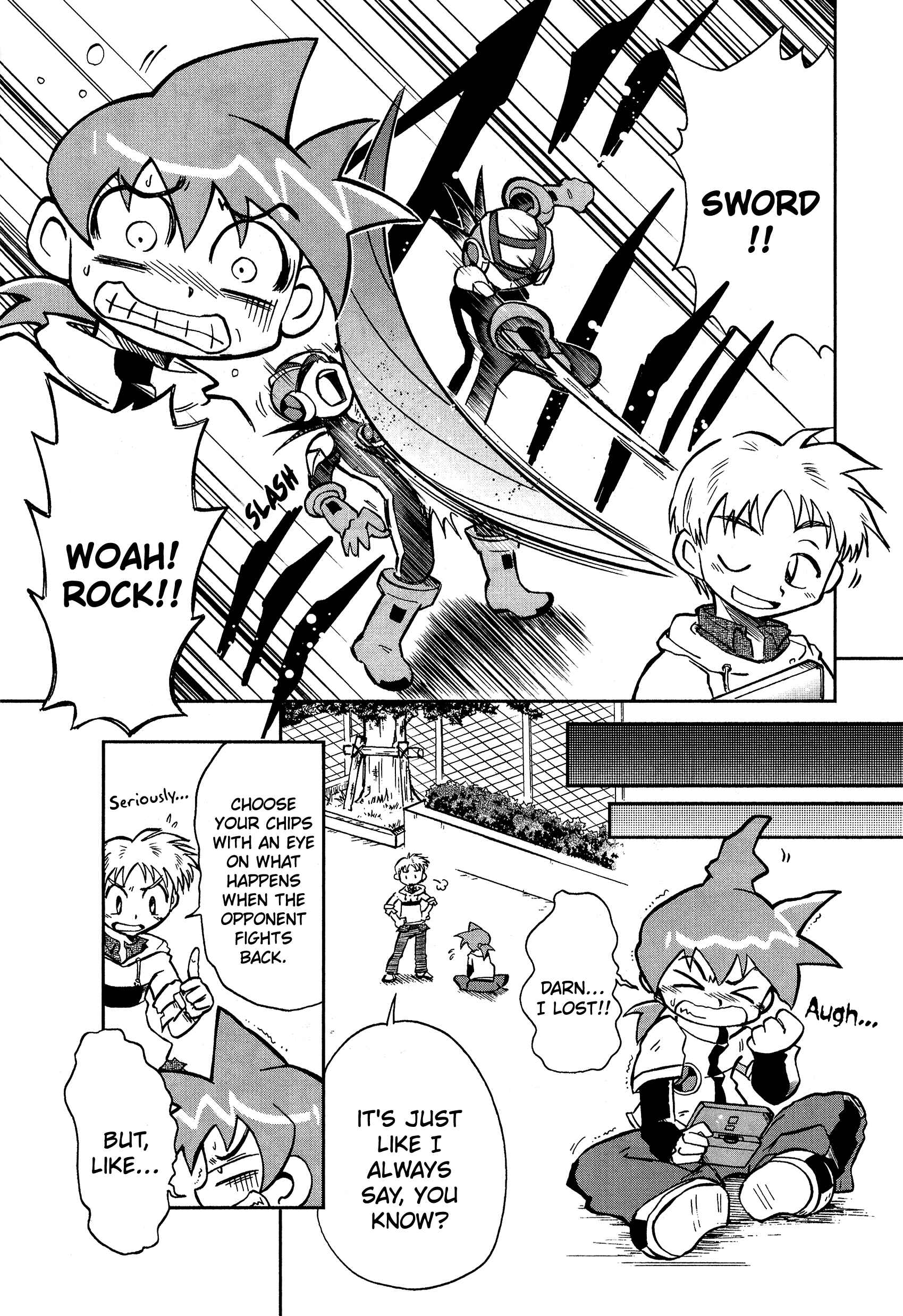 Page 3 Chapter Unknown_cd31 Mega Man Battle Network Operate Shooting Star VS