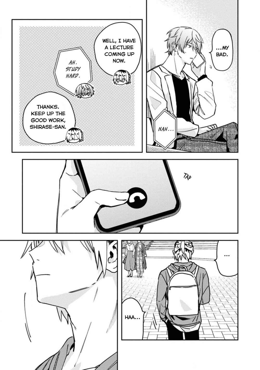 Page 35 Chapter 24 Online Game Nakama to Sashi Off shitara Shokuba no Onijoushi ga Kita