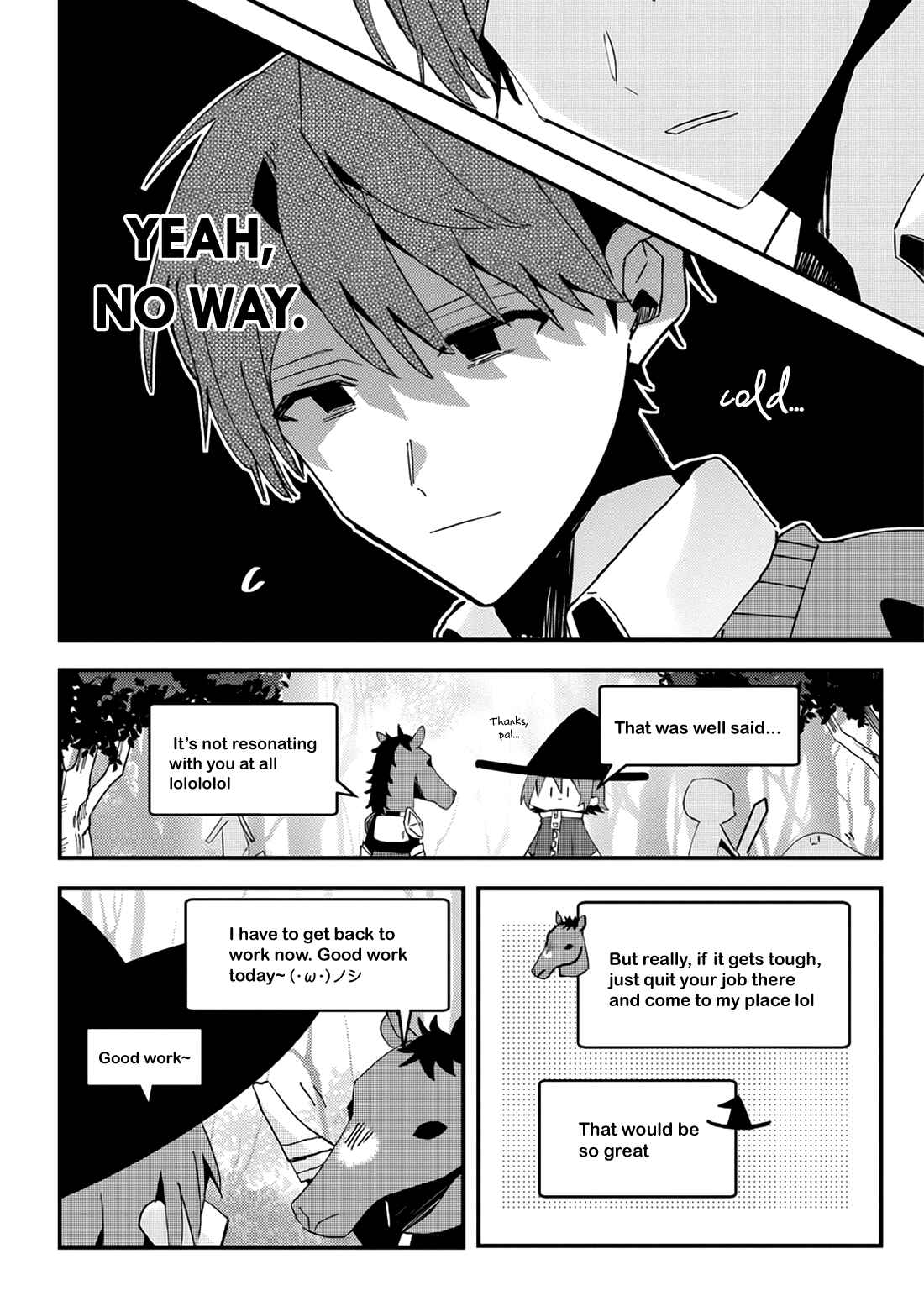 Page 5 Chapter 4 Online Game Nakama to Sashi Off shitara Shokuba no Onijoushi ga Kita