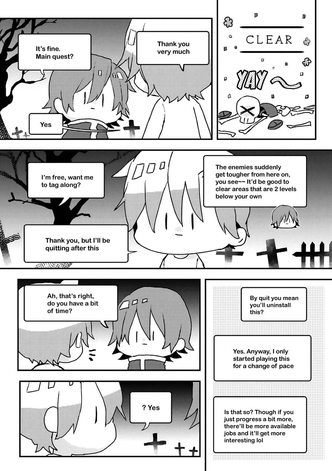 Page 6 Chapter 8.5 Online Game Nakama to Sashi Off shitara Shokuba no Onijoushi ga Kita