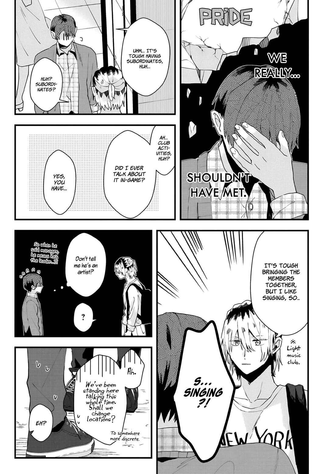 Page 8 Chapter 7 Online Game Nakama to Sashi Off shitara Shokuba no Onijoushi ga Kita