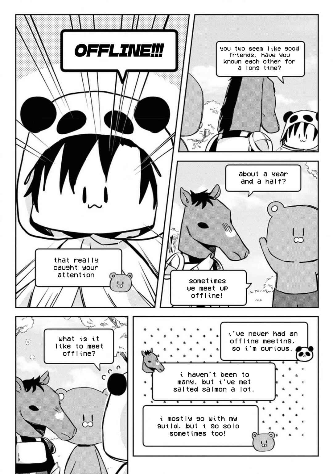 Page 8 Chapter 23 Online Game Nakama to Sashi Off shitara Shokuba no Onijoushi ga Kita