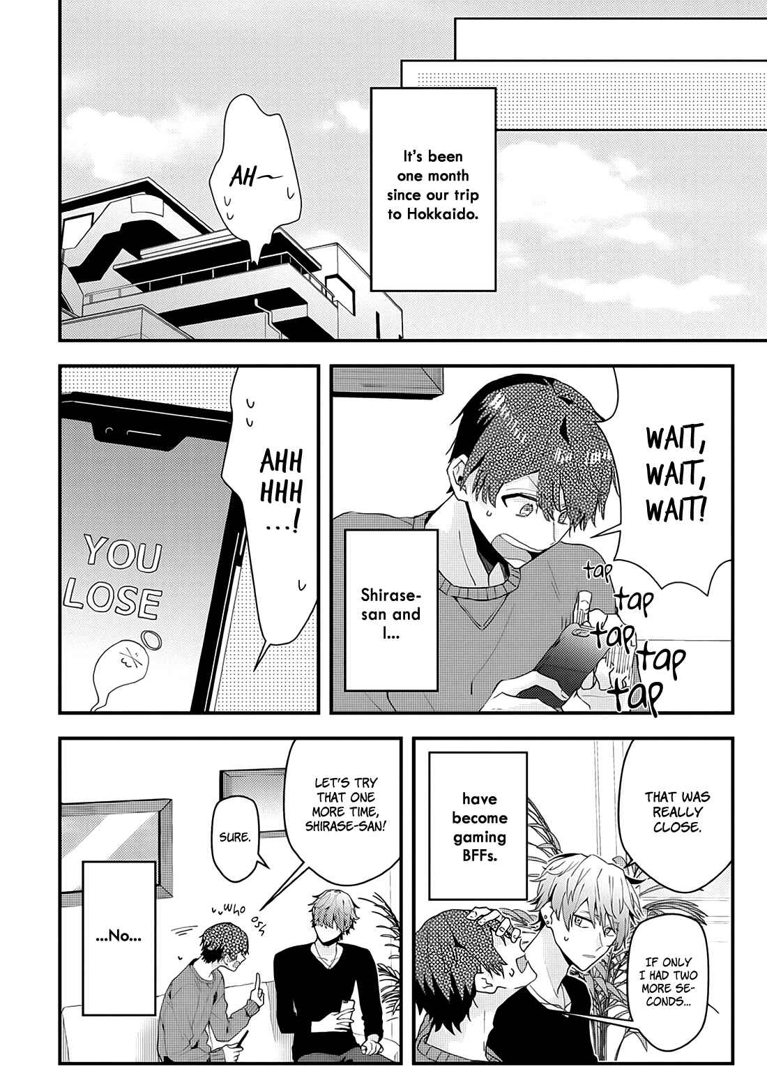 Page 4 Chapter 19.5 Online Game Nakama to Sashi Off shitara Shokuba no Onijoushi ga Kita