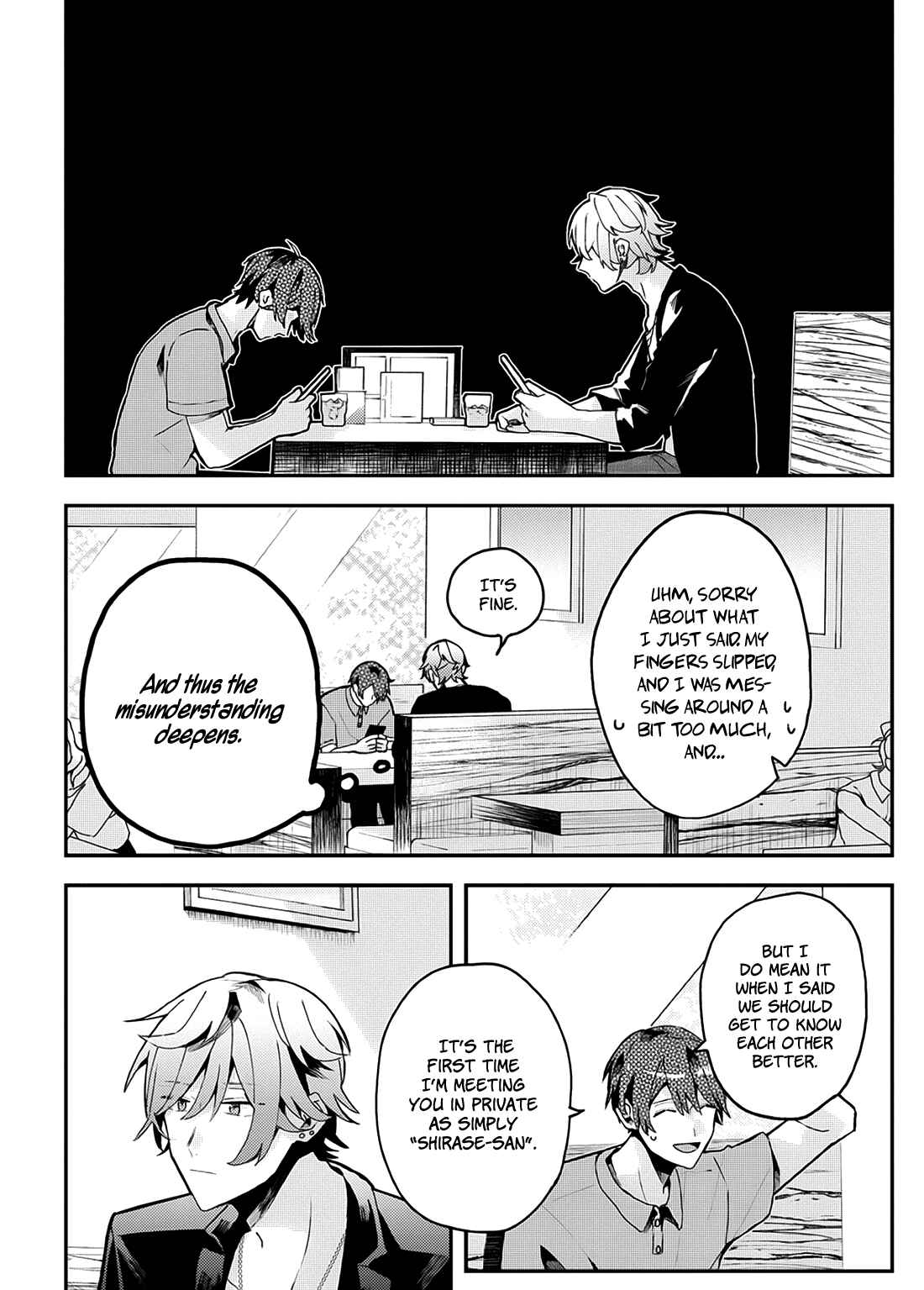 Page 3 Chapter 17 Online Game Nakama to Sashi Off shitara Shokuba no Onijoushi ga Kita