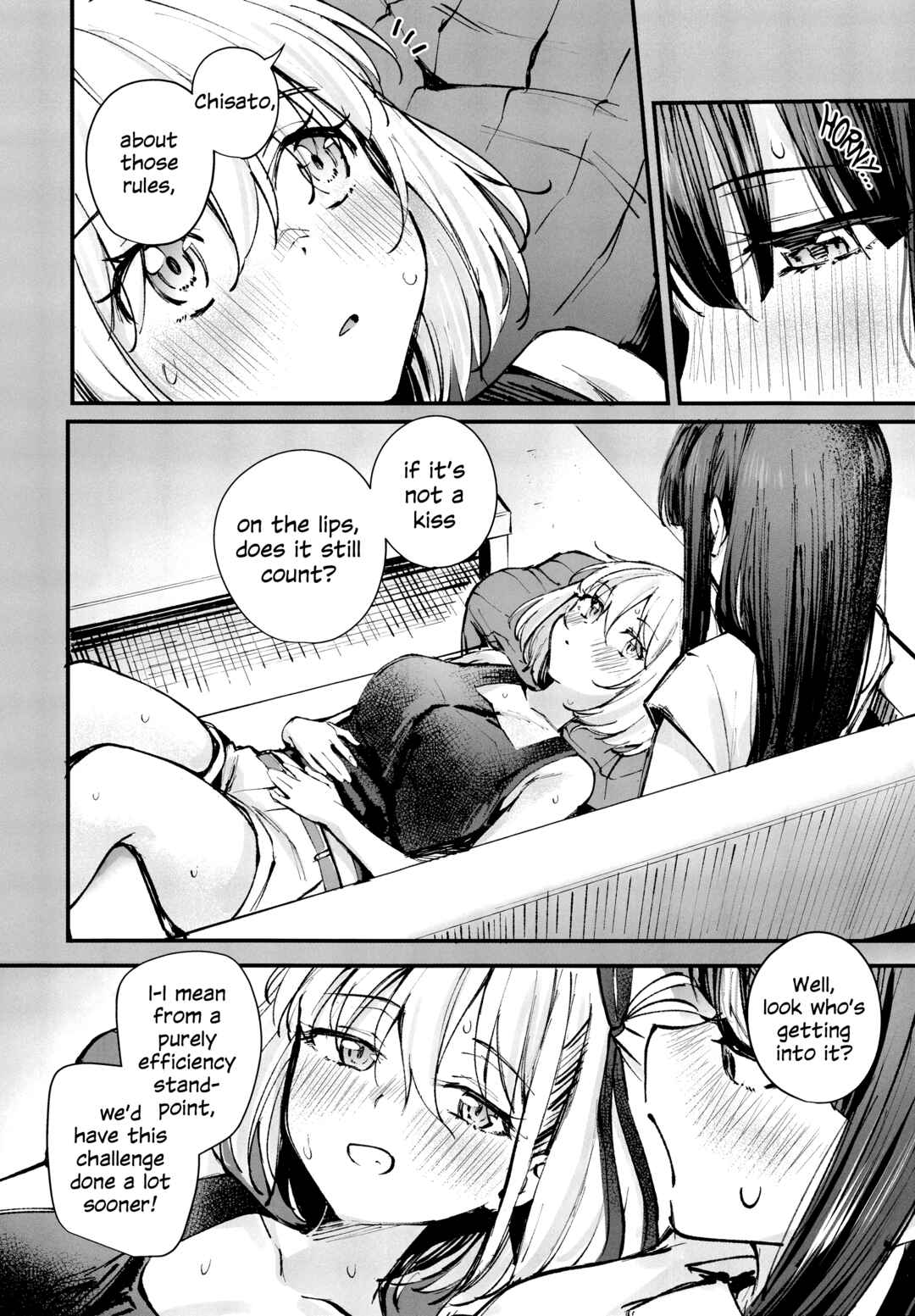 Page 13 Chapter Unknown_99bf Lycoris Recoil - Kiss Kiss Kiss (Doujinshi)