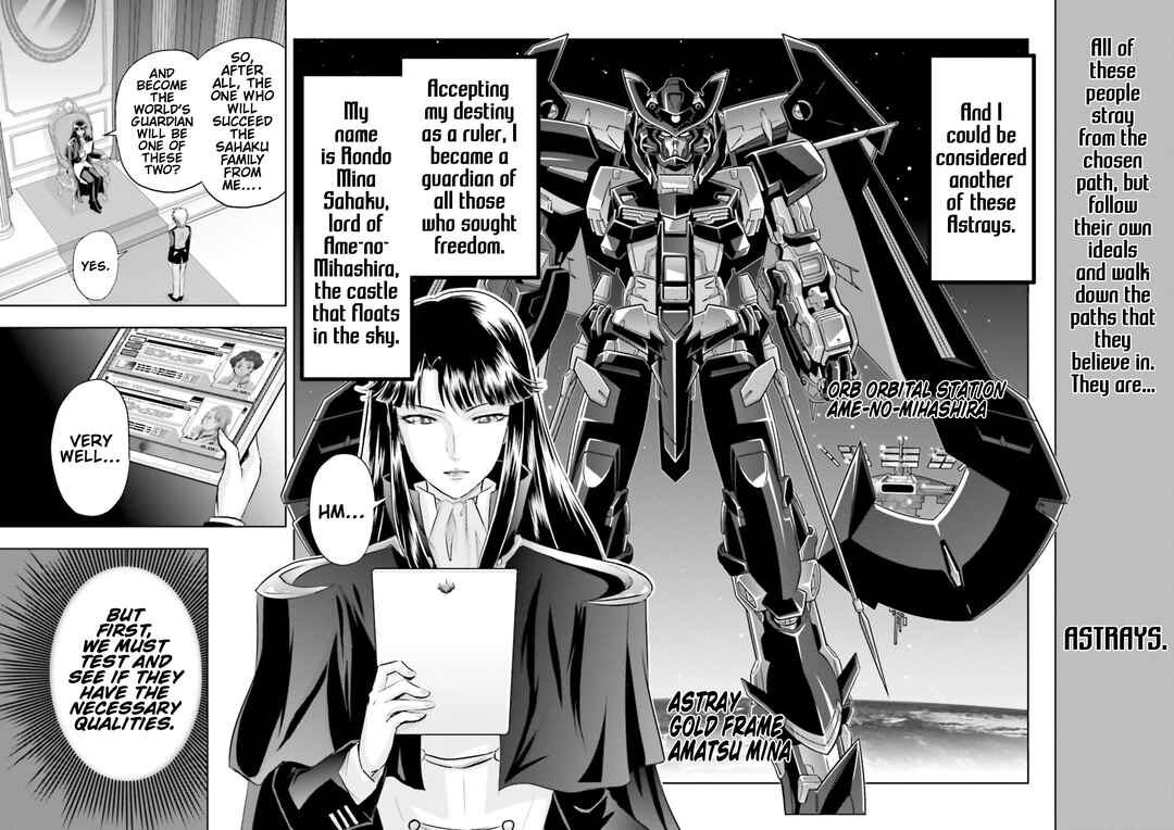 Page 13 Chapter 0 Mobile Suit Gundam SEED Astray - Princess of the Sky