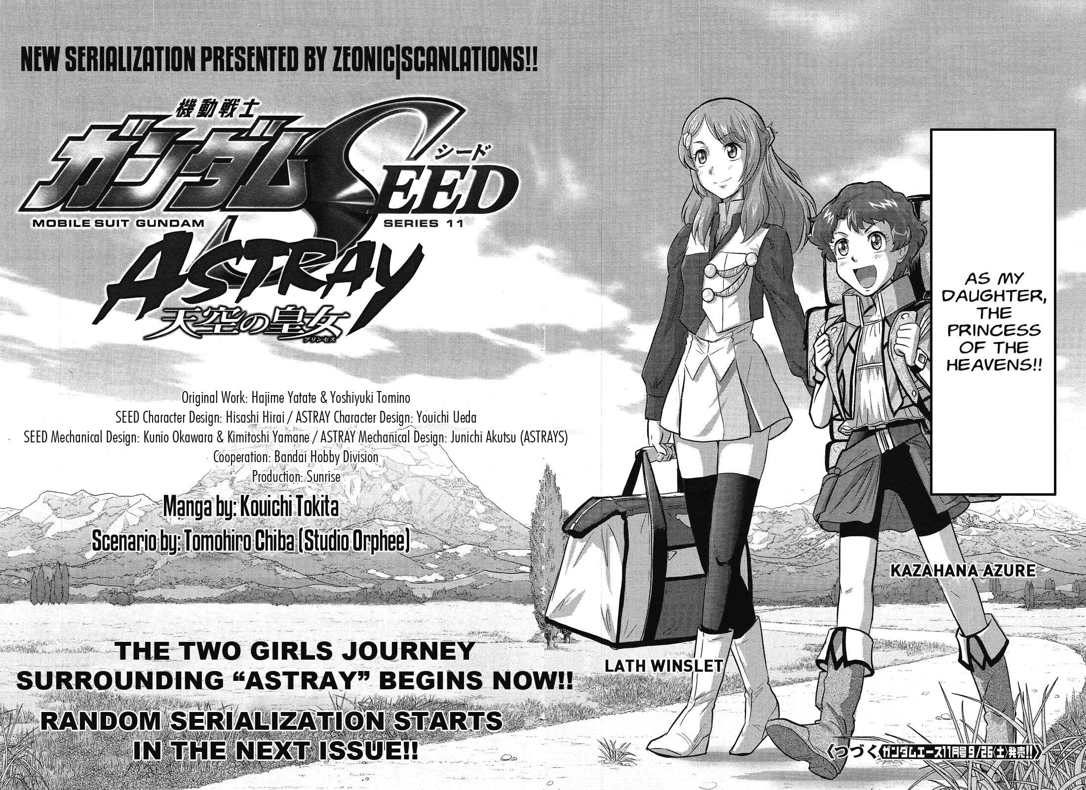 Page 11 Chapter 0 Mobile Suit Gundam SEED Astray - Princess of the Sky