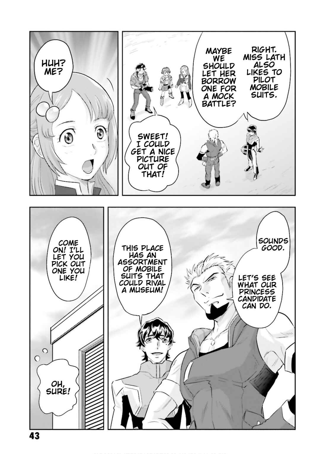 Page 8 Chapter 7 Mobile Suit Gundam SEED Astray - Princess of the Sky