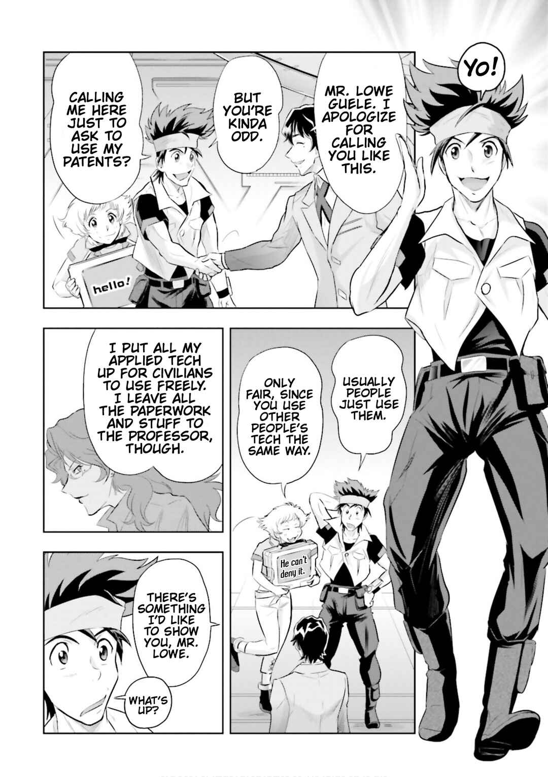 Page 6 Chapter 5 Mobile Suit Gundam SEED Astray - Princess of the Sky