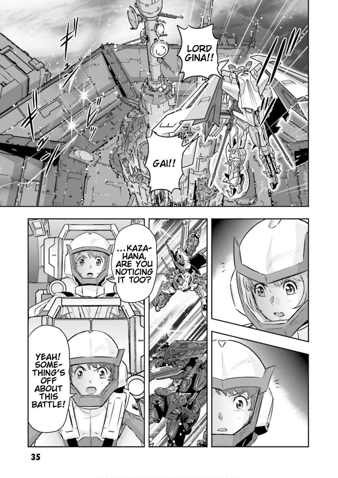 Page 12 Chapter 13 Mobile Suit Gundam SEED Astray - Princess of the Sky