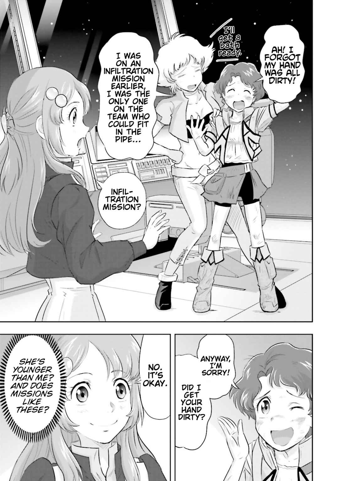 Page 11 Chapter 3 Mobile Suit Gundam SEED Astray - Princess of the Sky