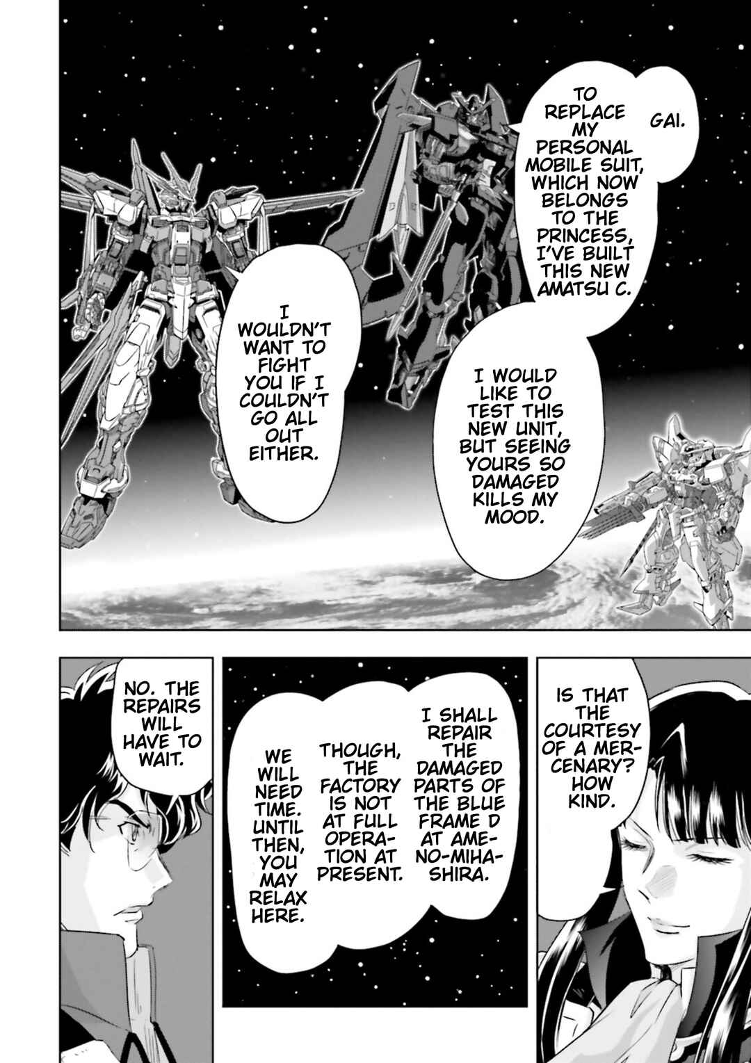 Page 22 Chapter 14 Mobile Suit Gundam SEED Astray - Princess of the Sky