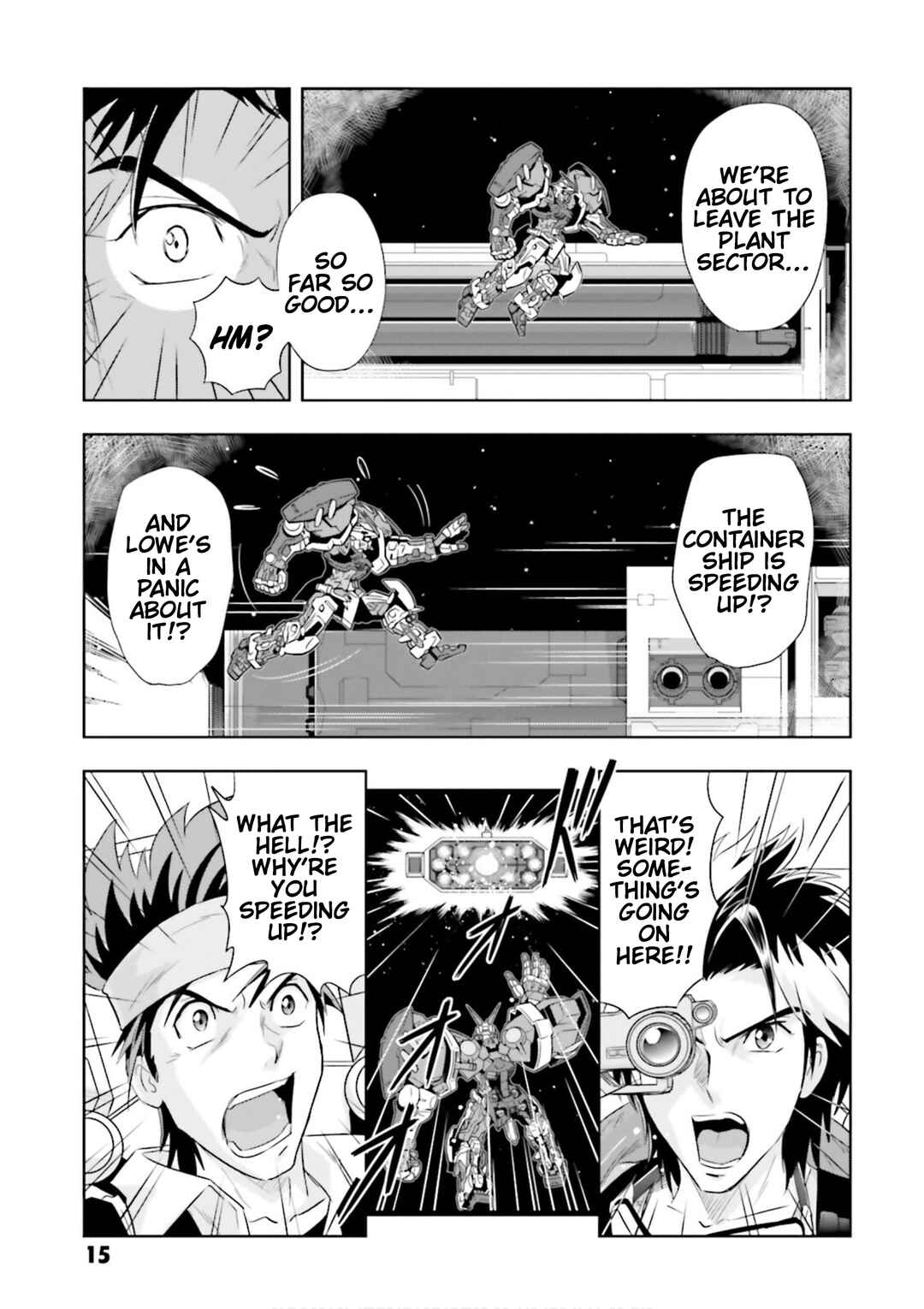 Page 15 Chapter 6 Mobile Suit Gundam SEED Astray - Princess of the Sky