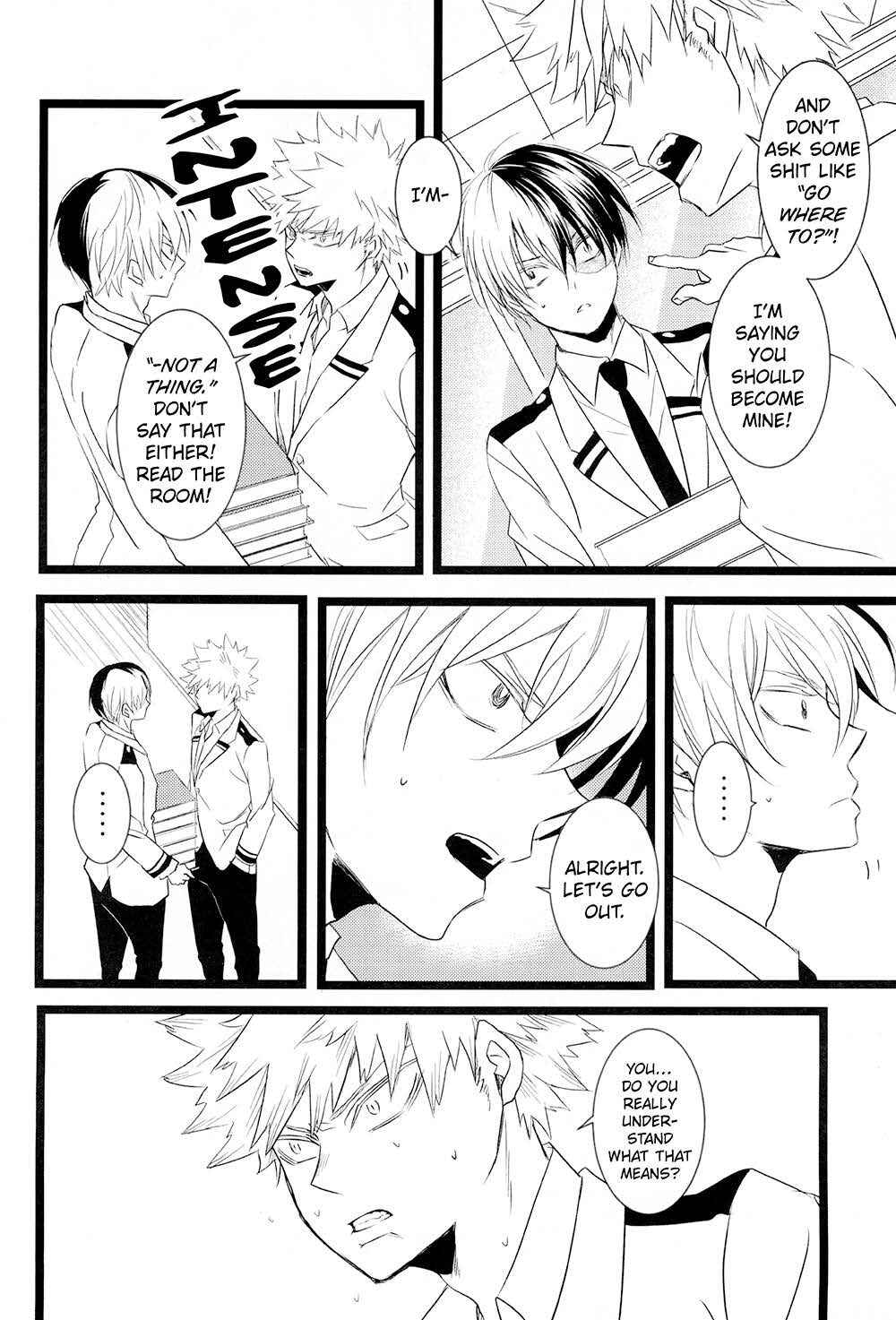 Page 13 Chapter 1 Boku no Hero Academia -  Kiss Made Tooi Manga (Doujinshi)