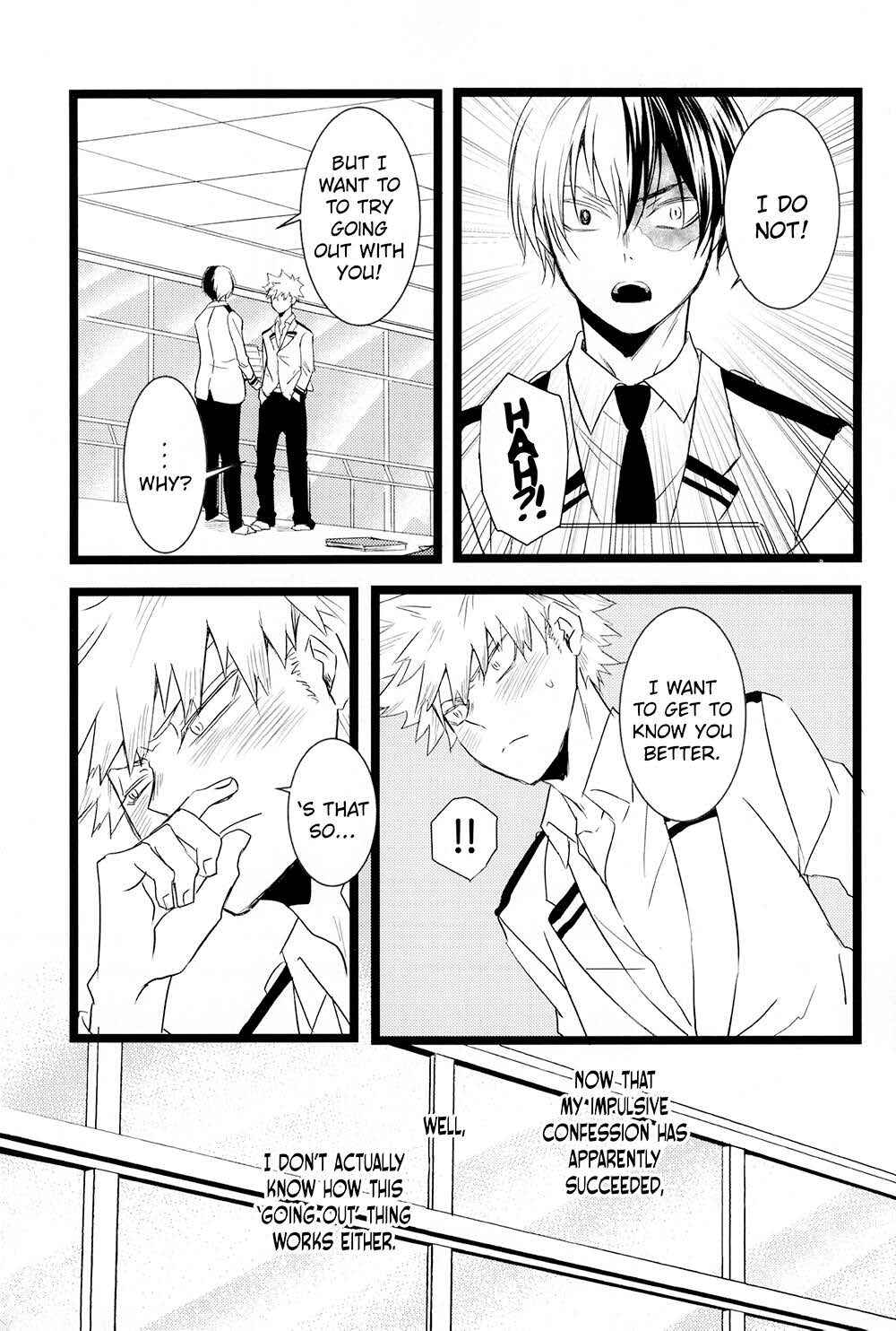 Page 14 Chapter 1 Boku no Hero Academia -  Kiss Made Tooi Manga (Doujinshi)