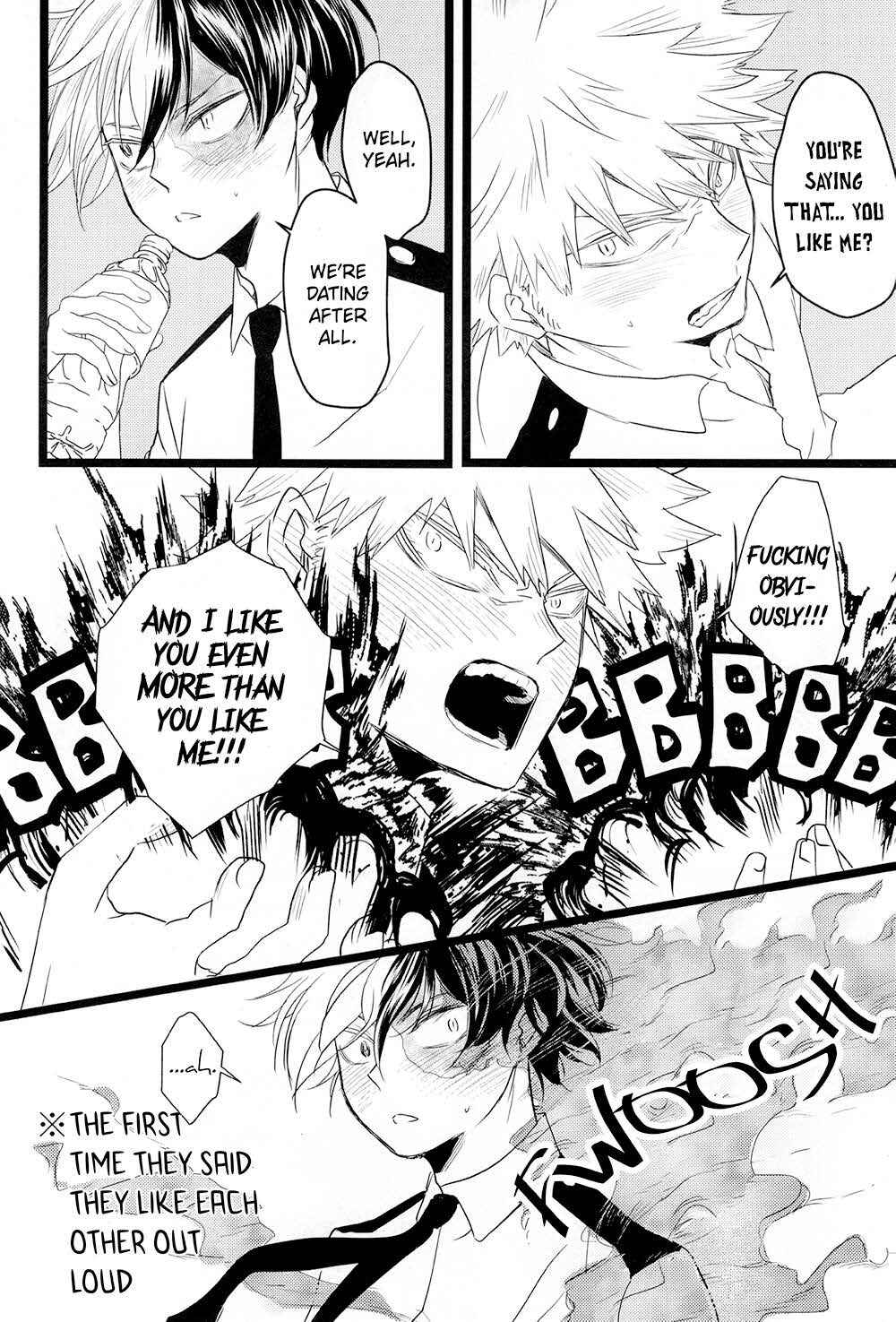 Page 33 Chapter 1 Boku no Hero Academia -  Kiss Made Tooi Manga (Doujinshi)