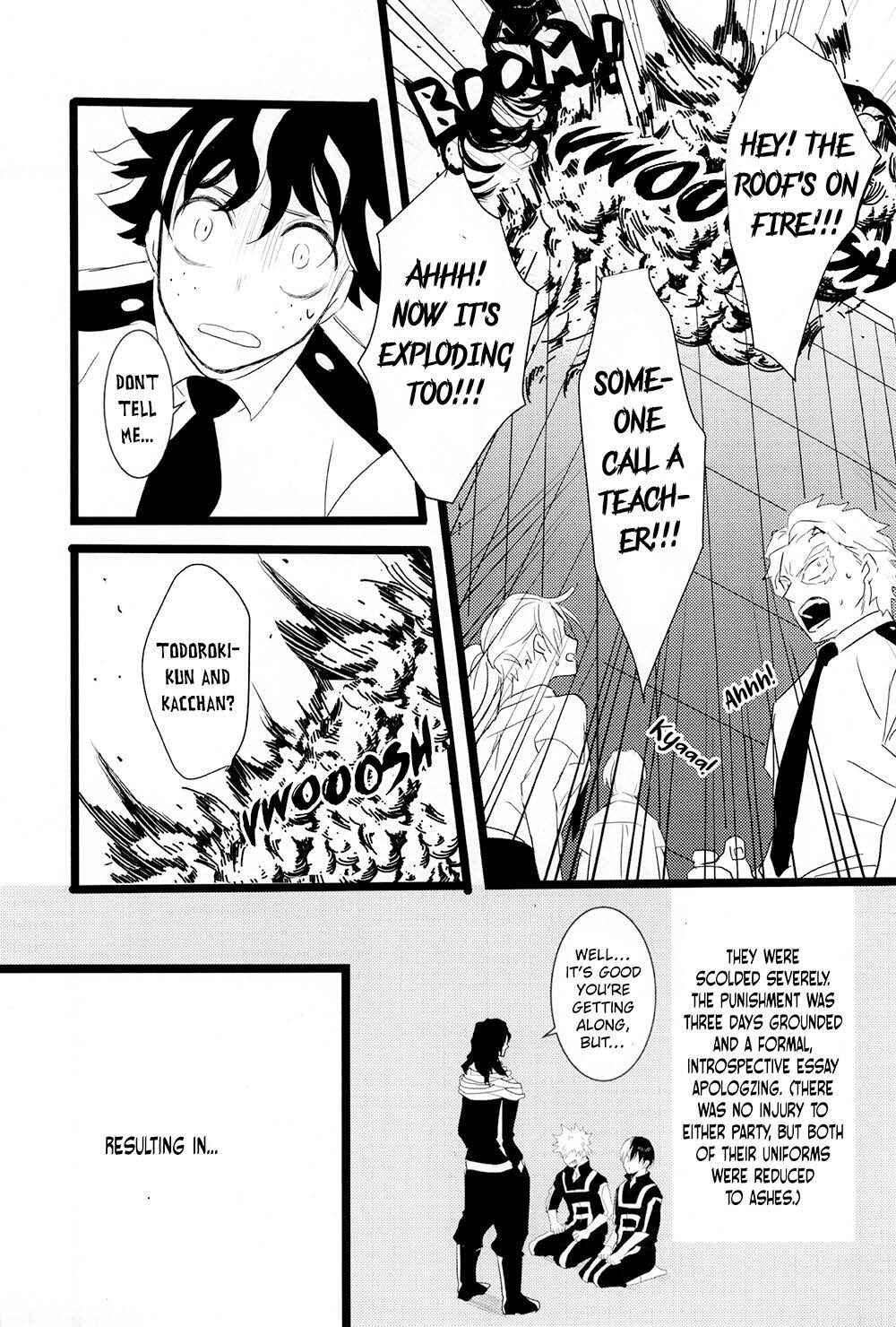 Page 34 Chapter 1 Boku no Hero Academia -  Kiss Made Tooi Manga (Doujinshi)