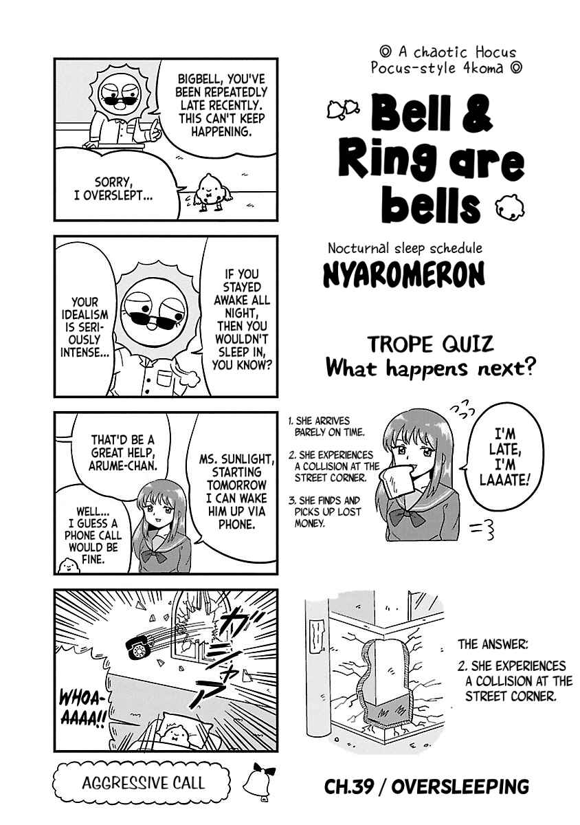 Page 1 Chapter 39 Bell & Ring wa Kane