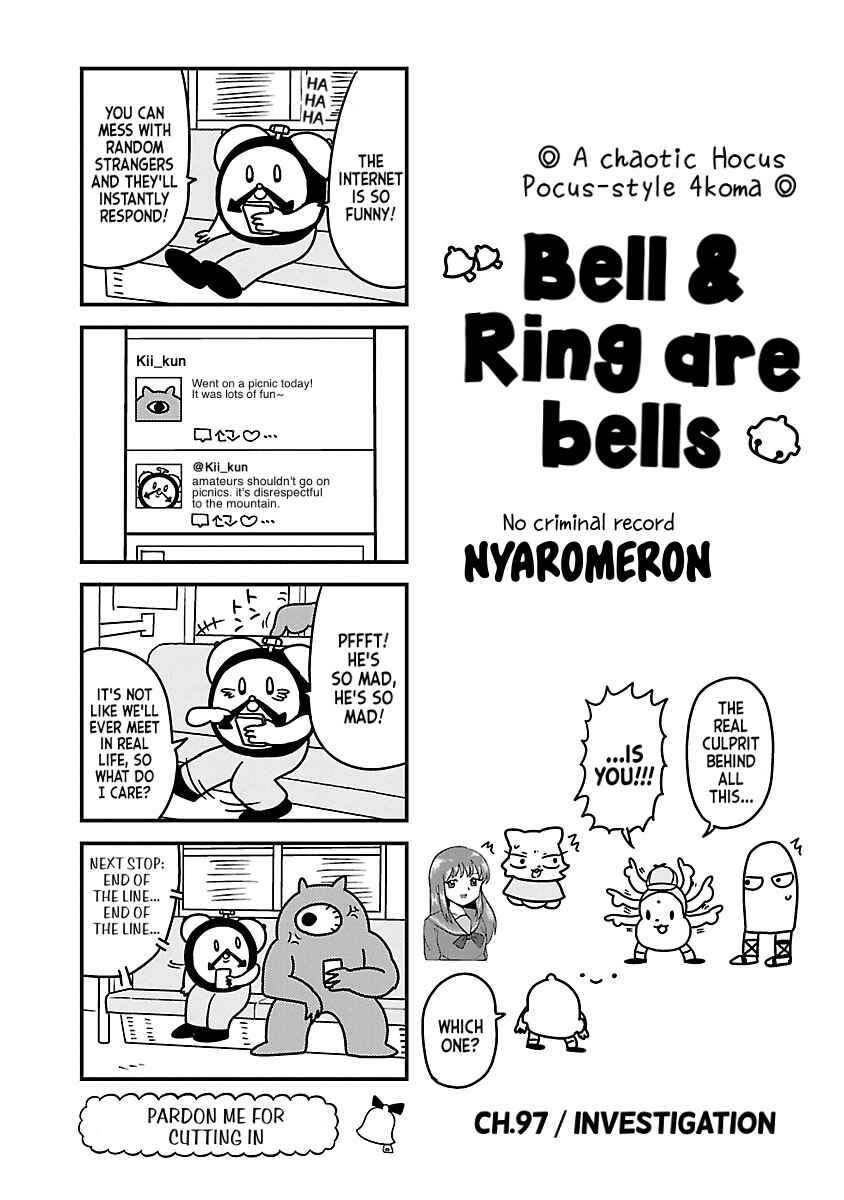 Page 1 Chapter 97 Bell & Ring wa Kane